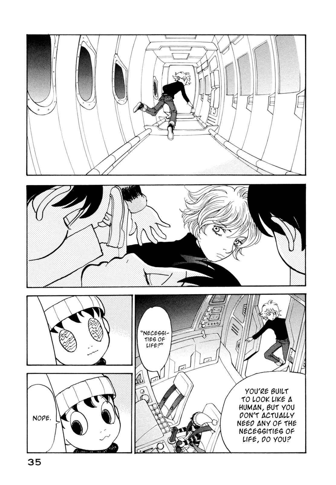 Page 35 Chapter 19 Fushigi na Shounen