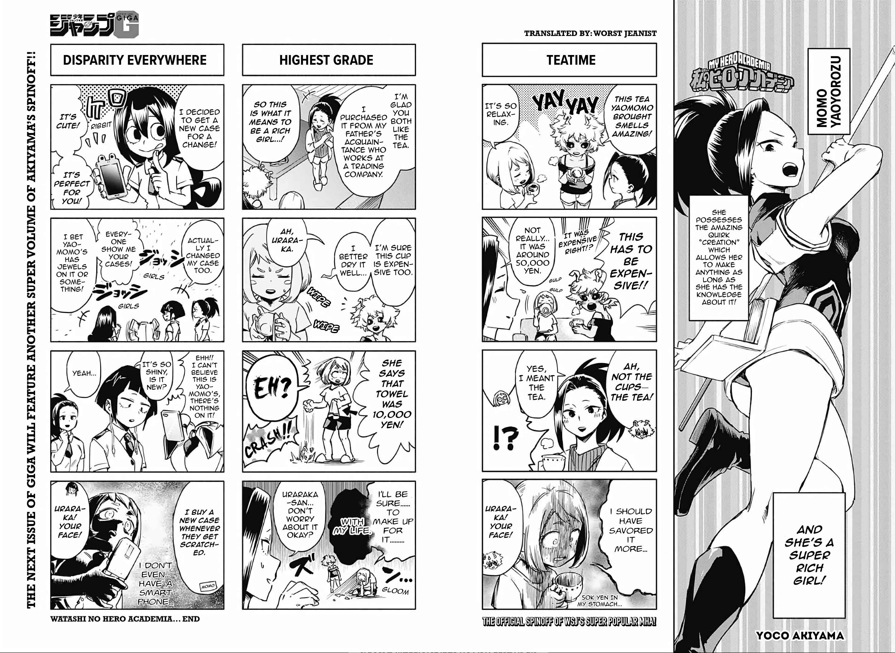 Page 1 Chapter 7 Watashi no Hero Academia
