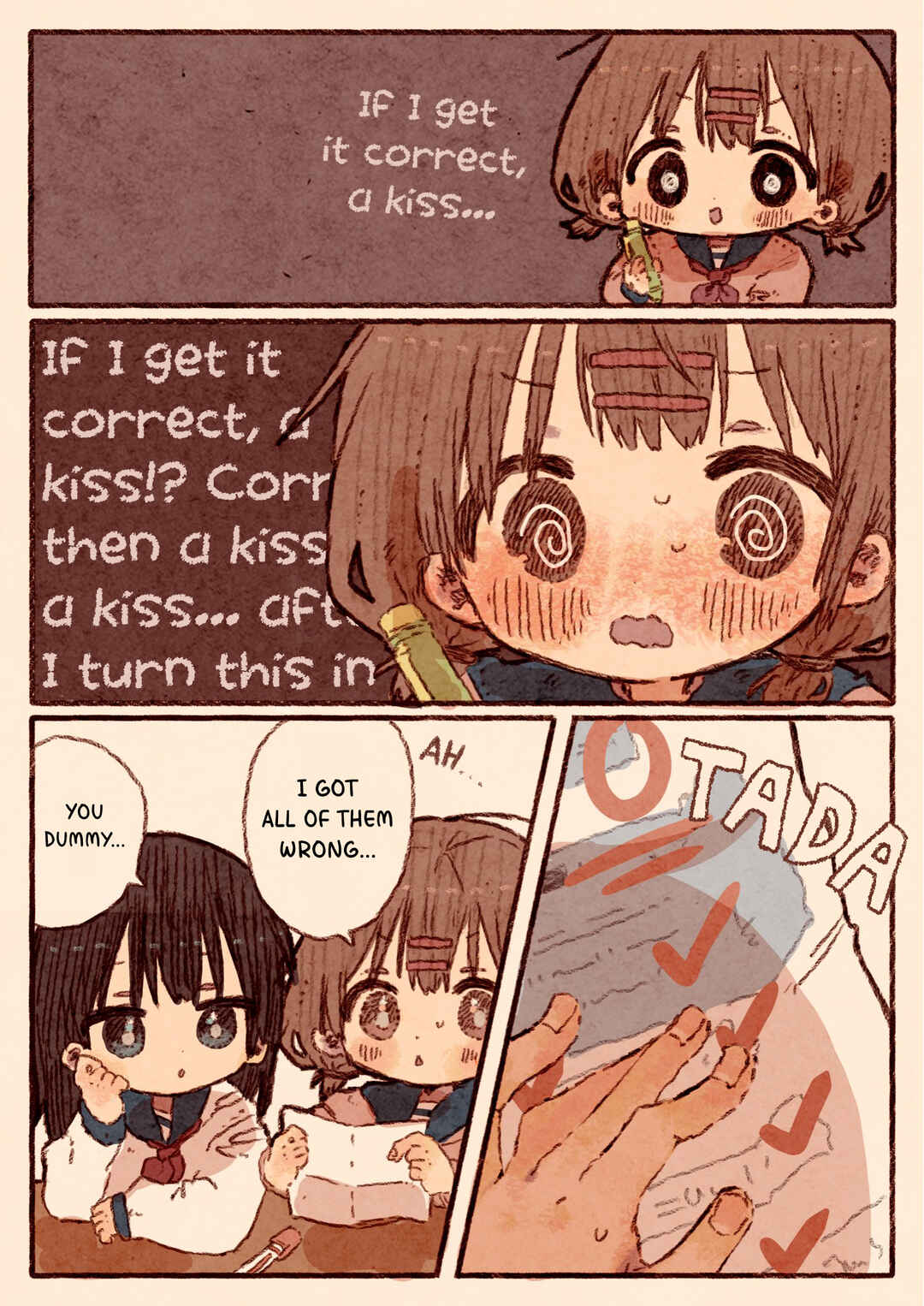 Page 3 Chapter Unknown_292a Dumb Girl and Aloof Girl Yuri