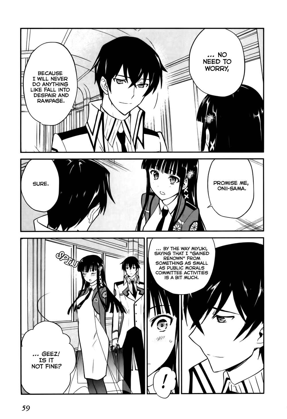 Page 12 Chapter 14 The Honor Student at Magic High School