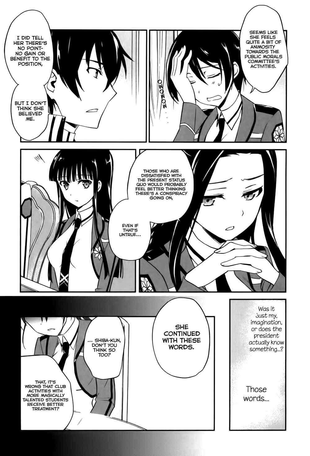 Page 20 Chapter 14 The Honor Student at Magic High School