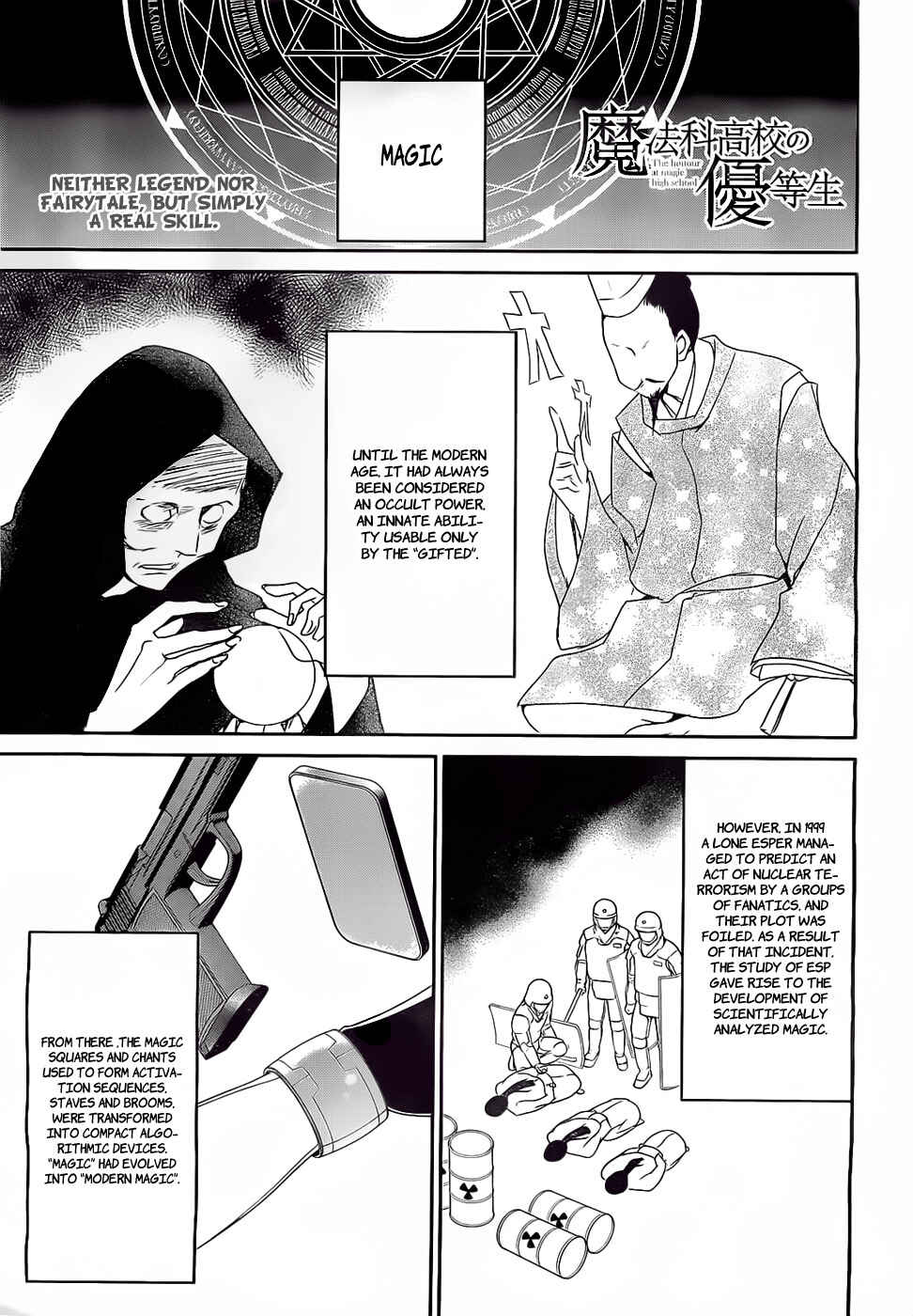 Page 1 Chapter 3 The Honor Student at Magic High School
