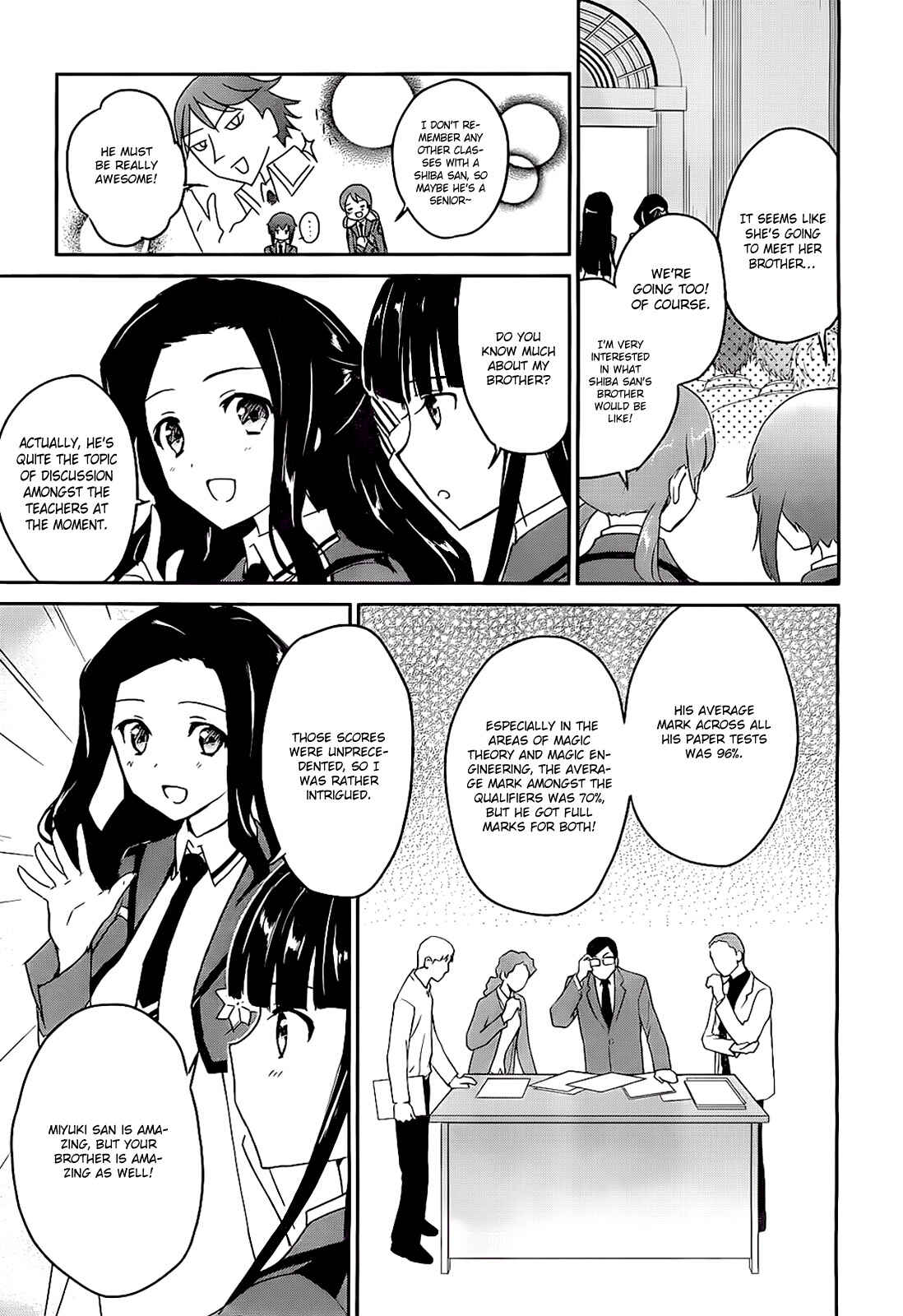 Page 11 Chapter 3 The Honor Student at Magic High School