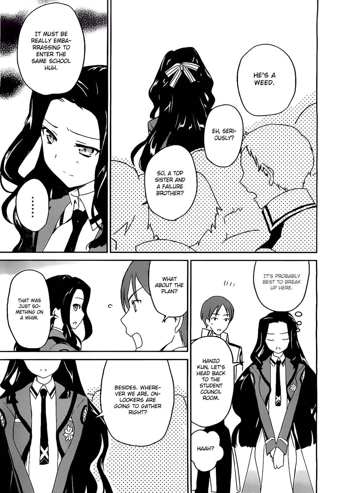 Page 17 Chapter 3 The Honor Student at Magic High School