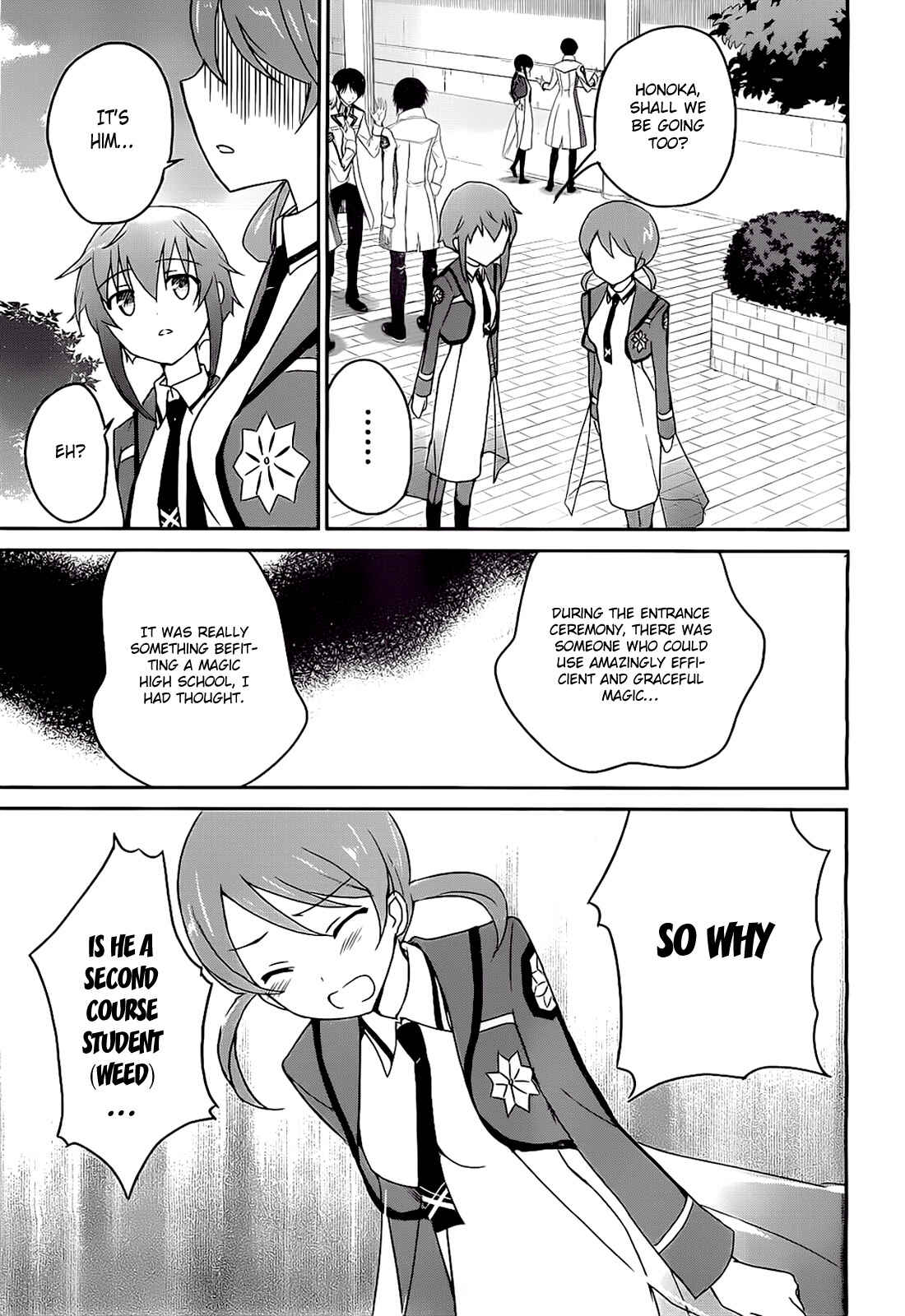 Page 19 Chapter 3 The Honor Student at Magic High School