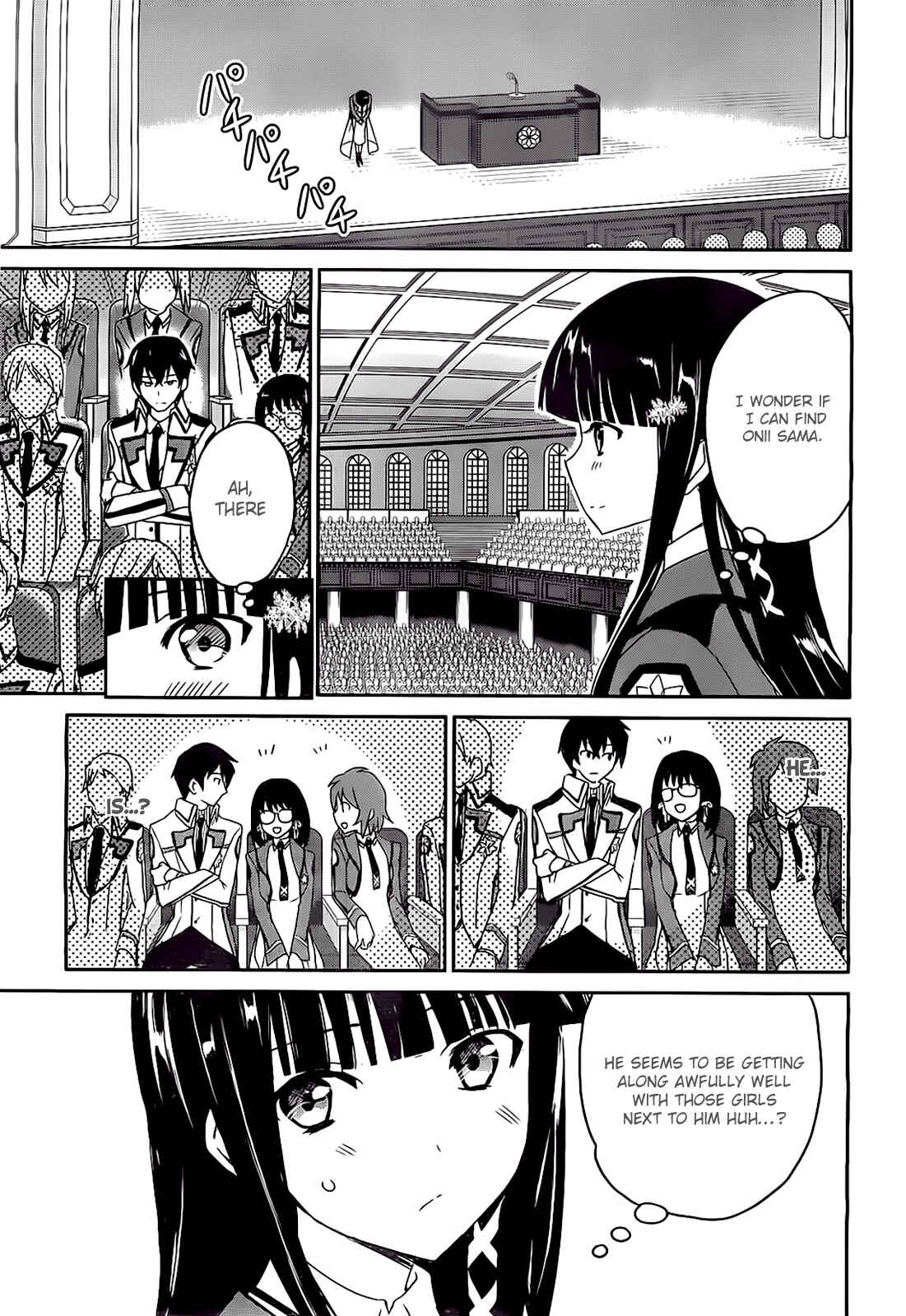 Page 7 Chapter 3 The Honor Student at Magic High School
