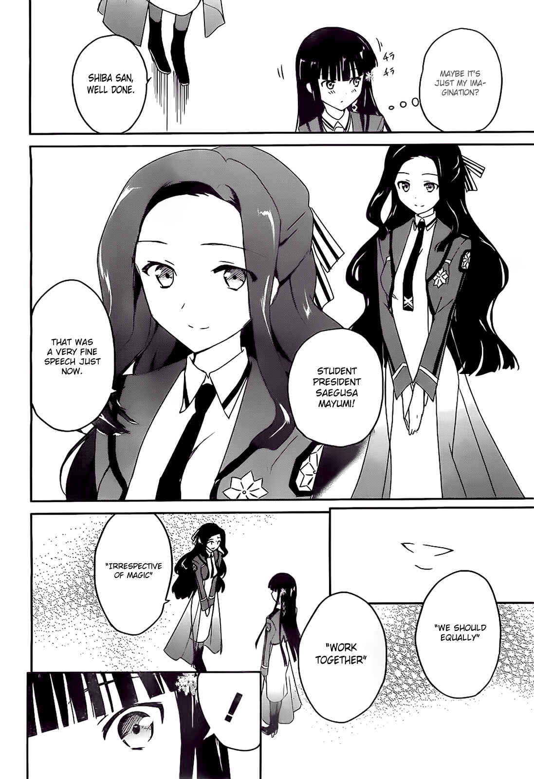 Page 8 Chapter 3 The Honor Student at Magic High School