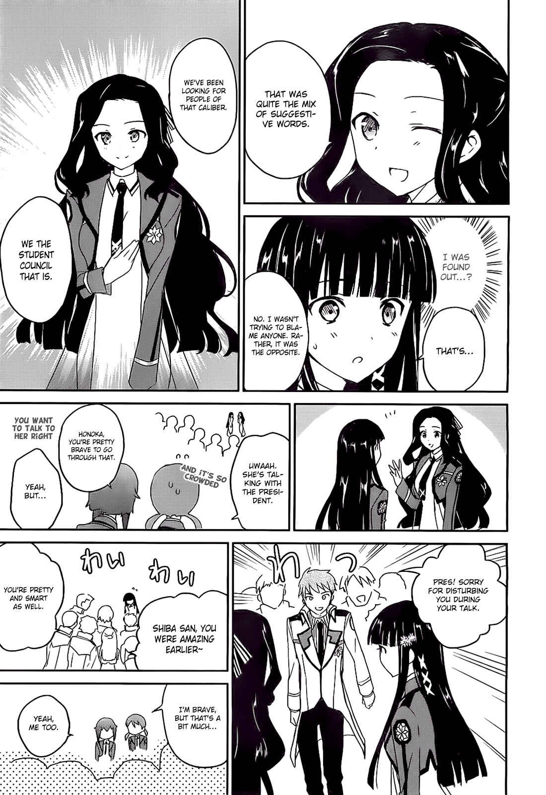 Page 9 Chapter 3 The Honor Student at Magic High School