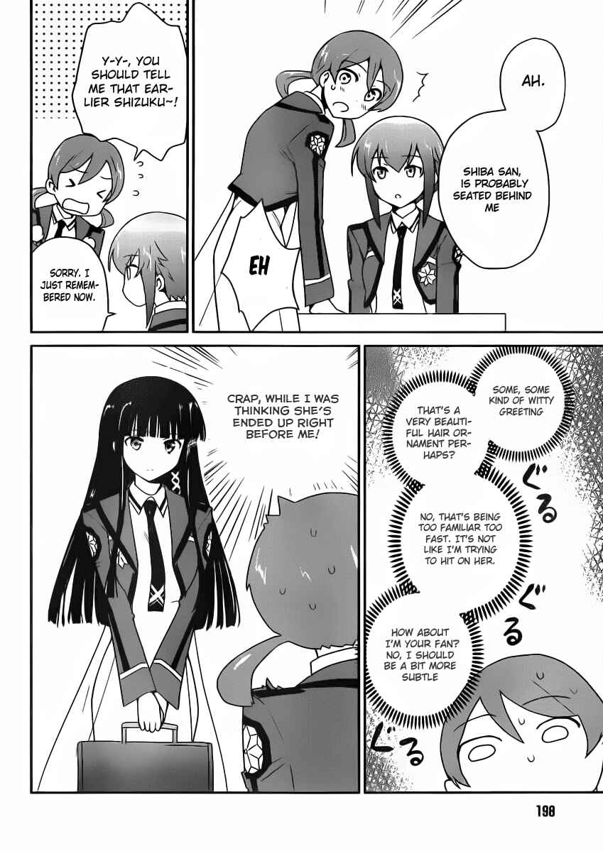 Page 8 Chapter 4 The Honor Student at Magic High School