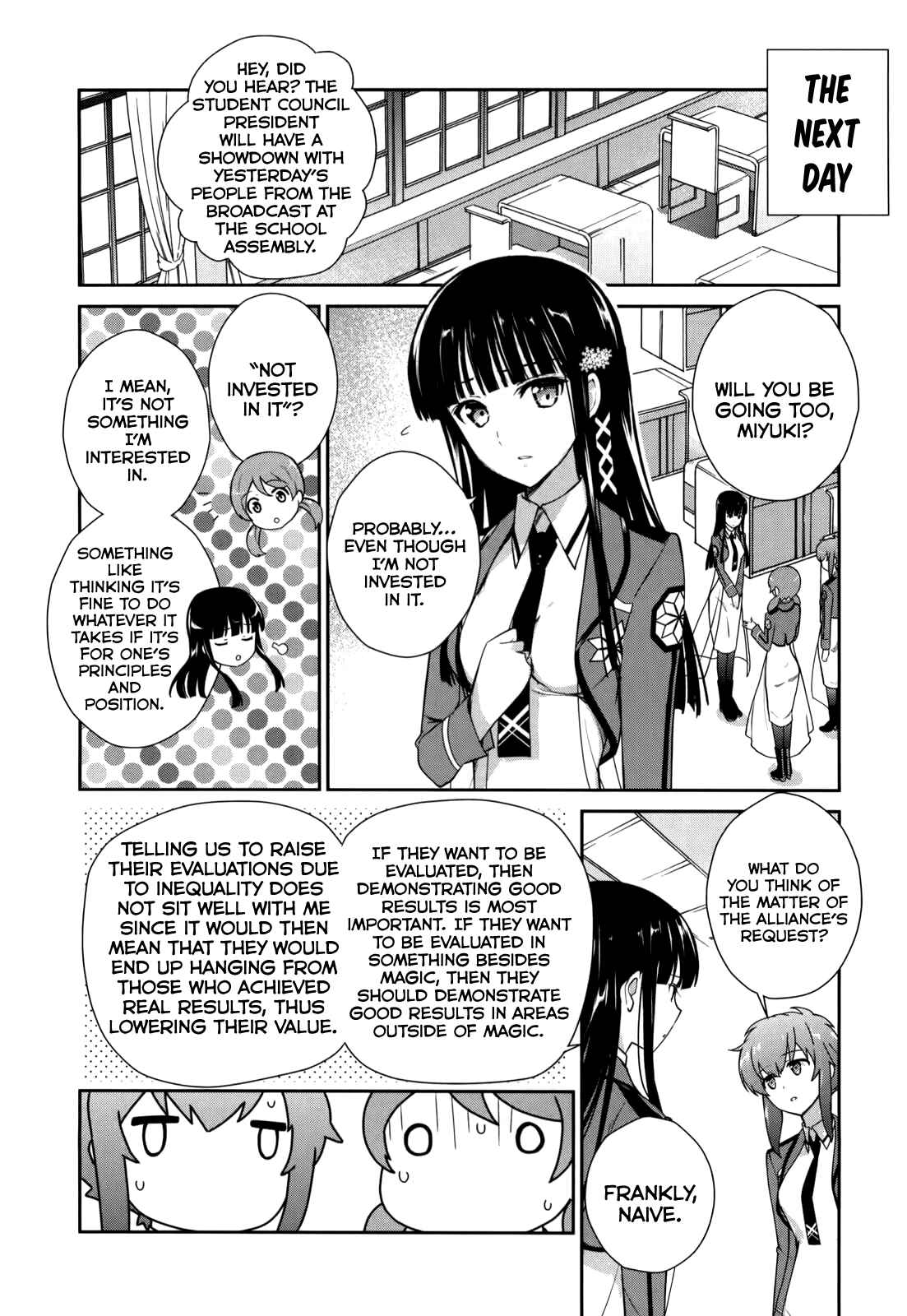 Page 14 Chapter 17 The Honor Student at Magic High School