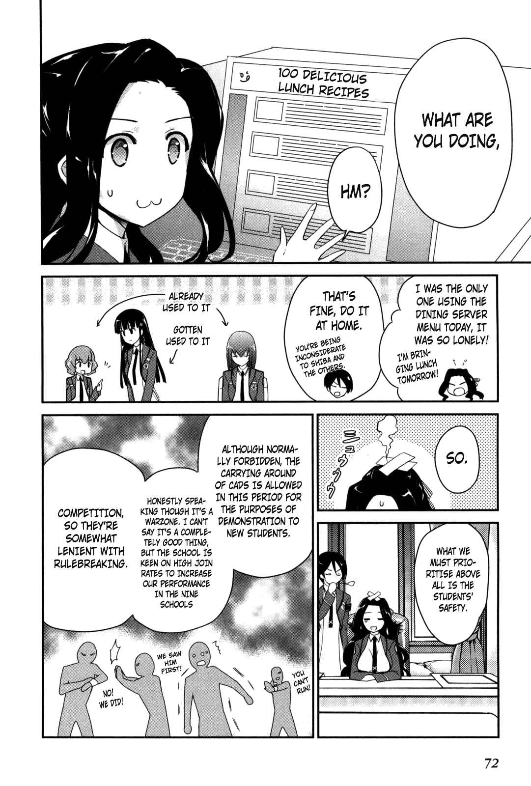 Page 4 Chapter 9 The Honor Student at Magic High School
