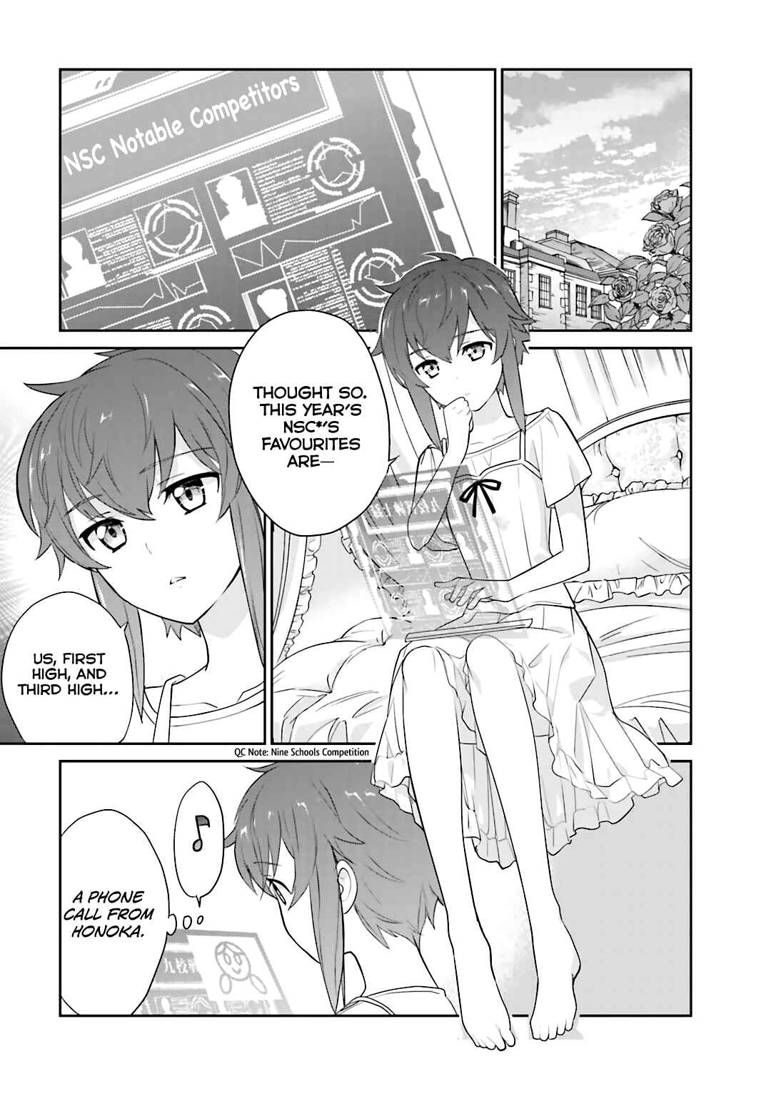 Page 24 Chapter 23 The Honor Student at Magic High School