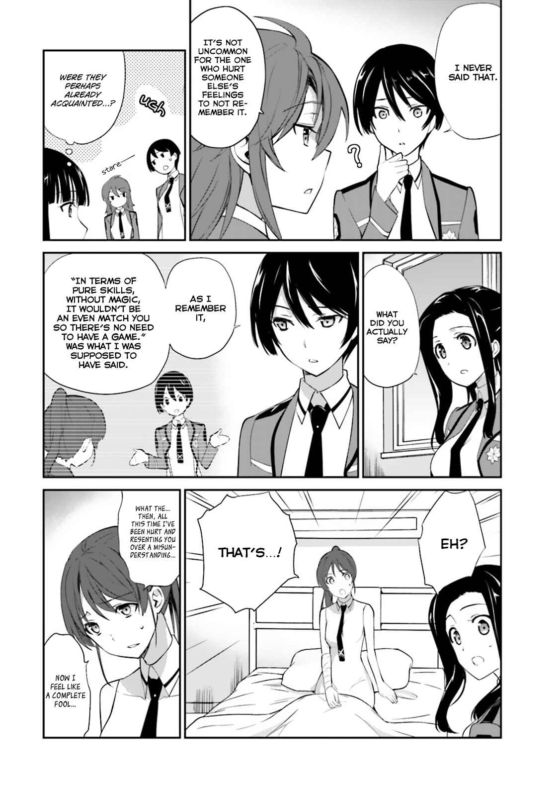 Page 20 Chapter 20 The Honor Student at Magic High School