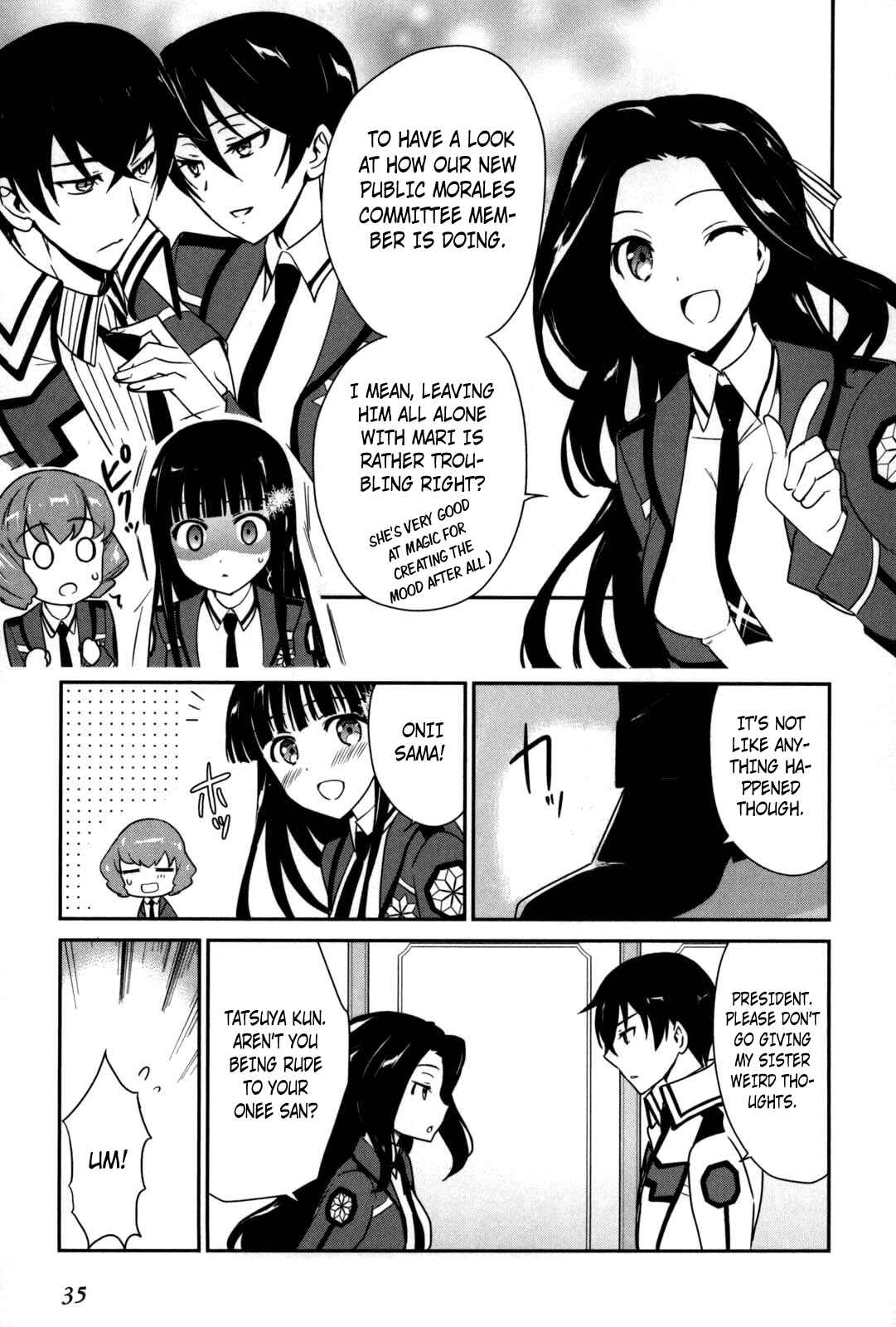Page 24 Chapter 7 The Honor Student at Magic High School