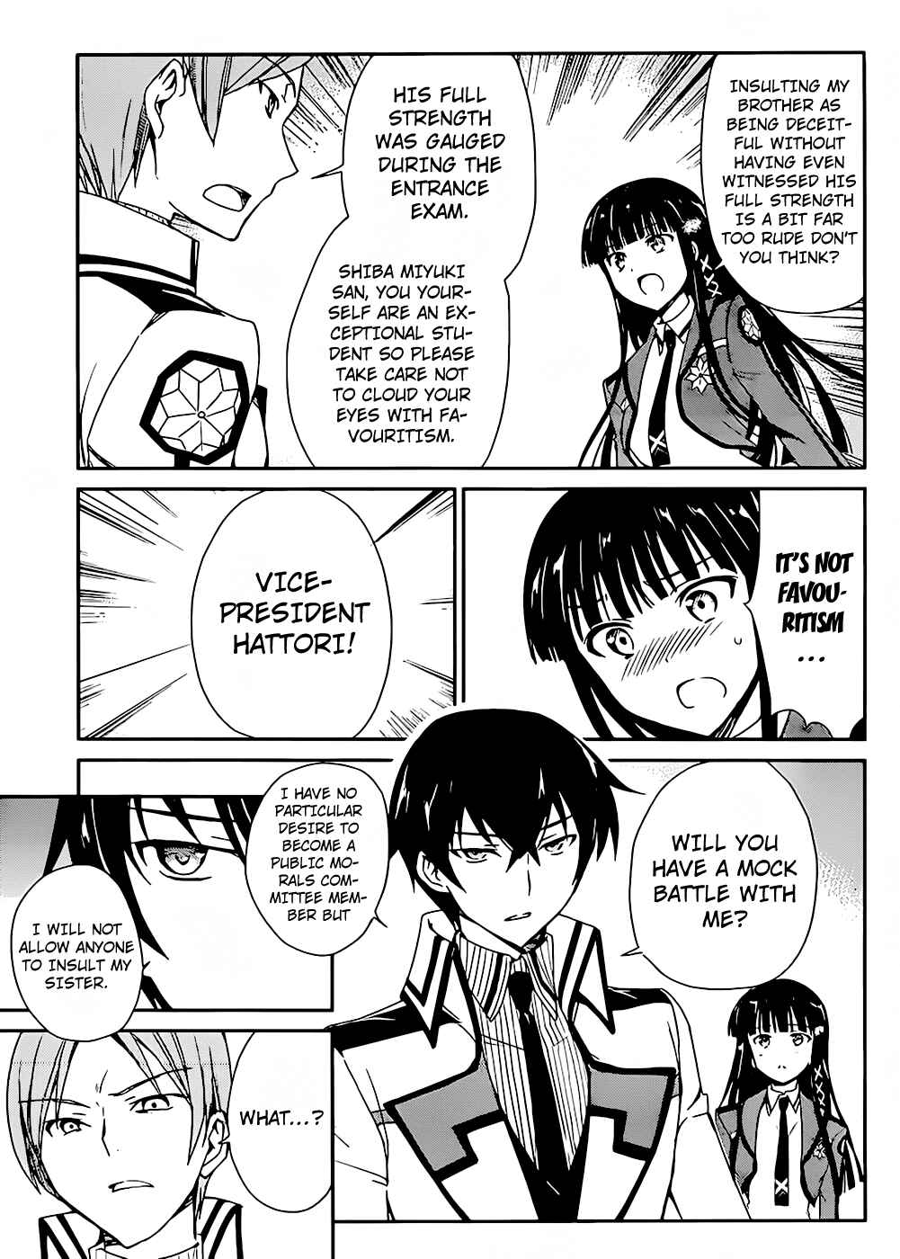 Page 15 Chapter 6 The Honor Student at Magic High School