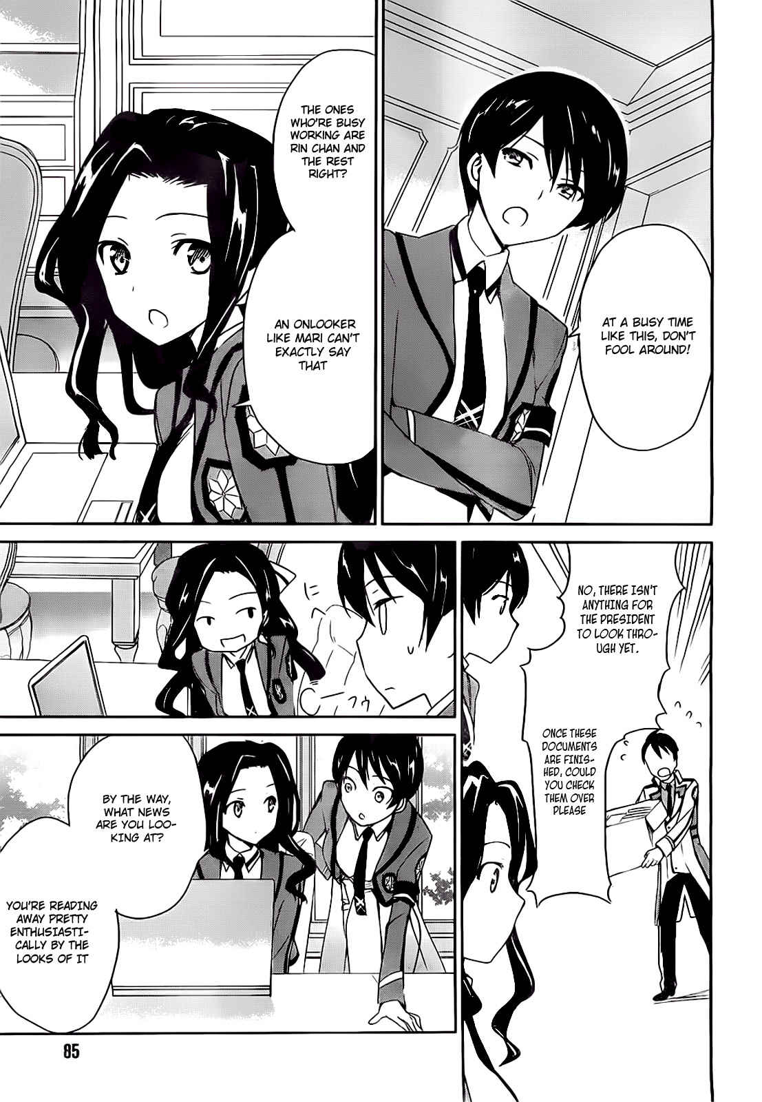 Page 31 Chapter 2 The Honor Student at Magic High School