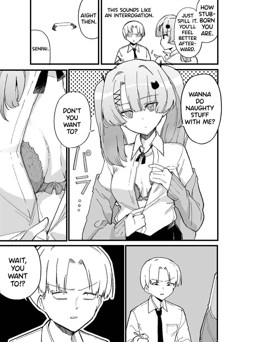 Page 3 Chapter Unknown_a6ef A Kouhai Trying to Make Me Say I Like Her