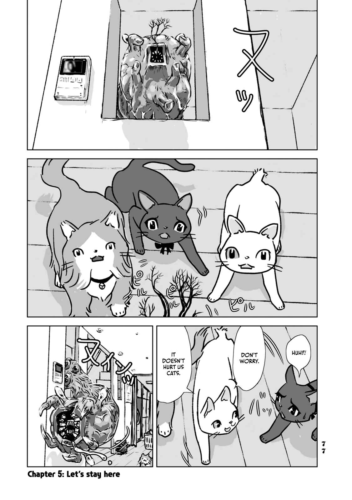 Page 1 Chapter 5 No cats were harmed in this comic.
