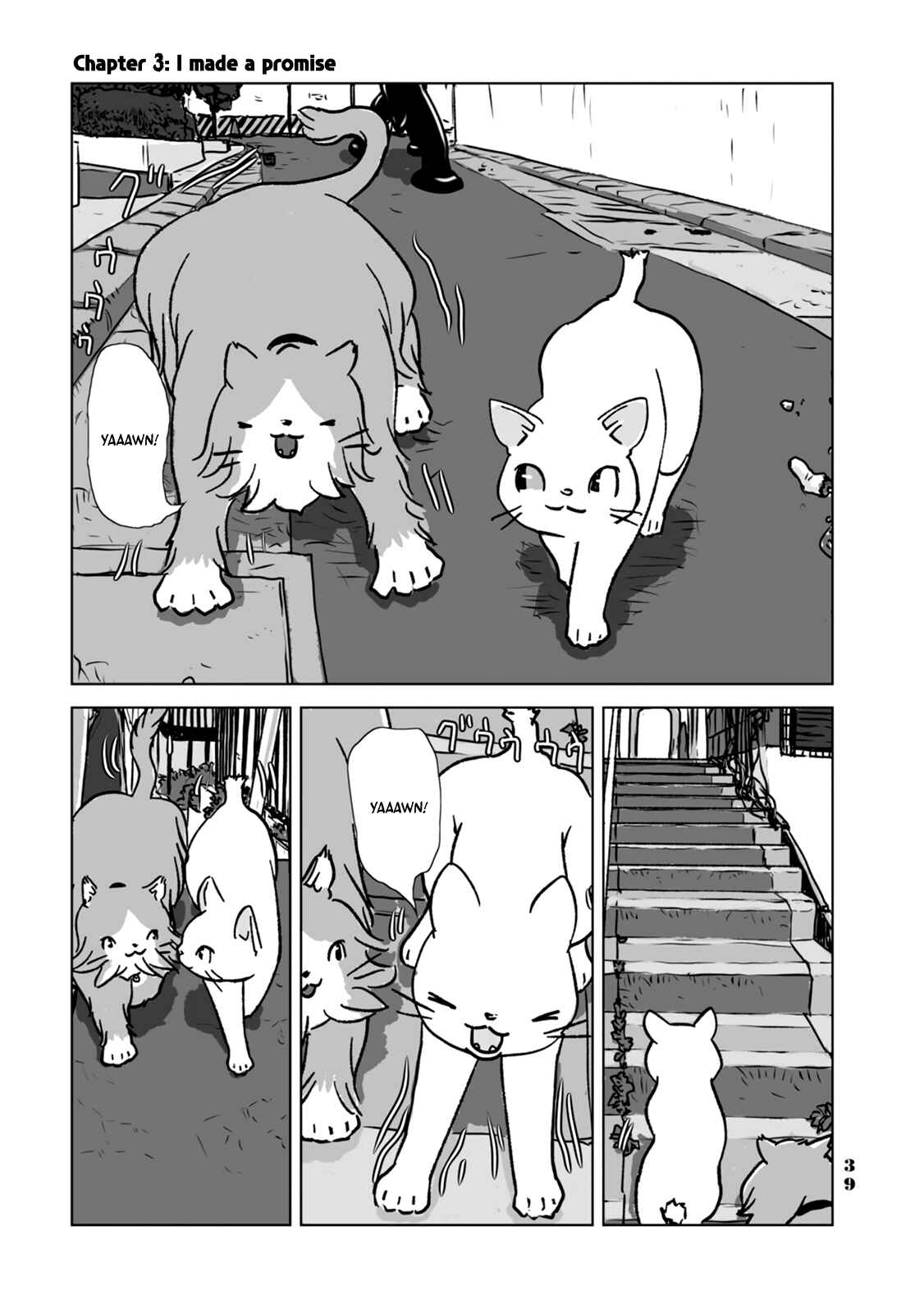 Page 1 Chapter 3 No cats were harmed in this comic.