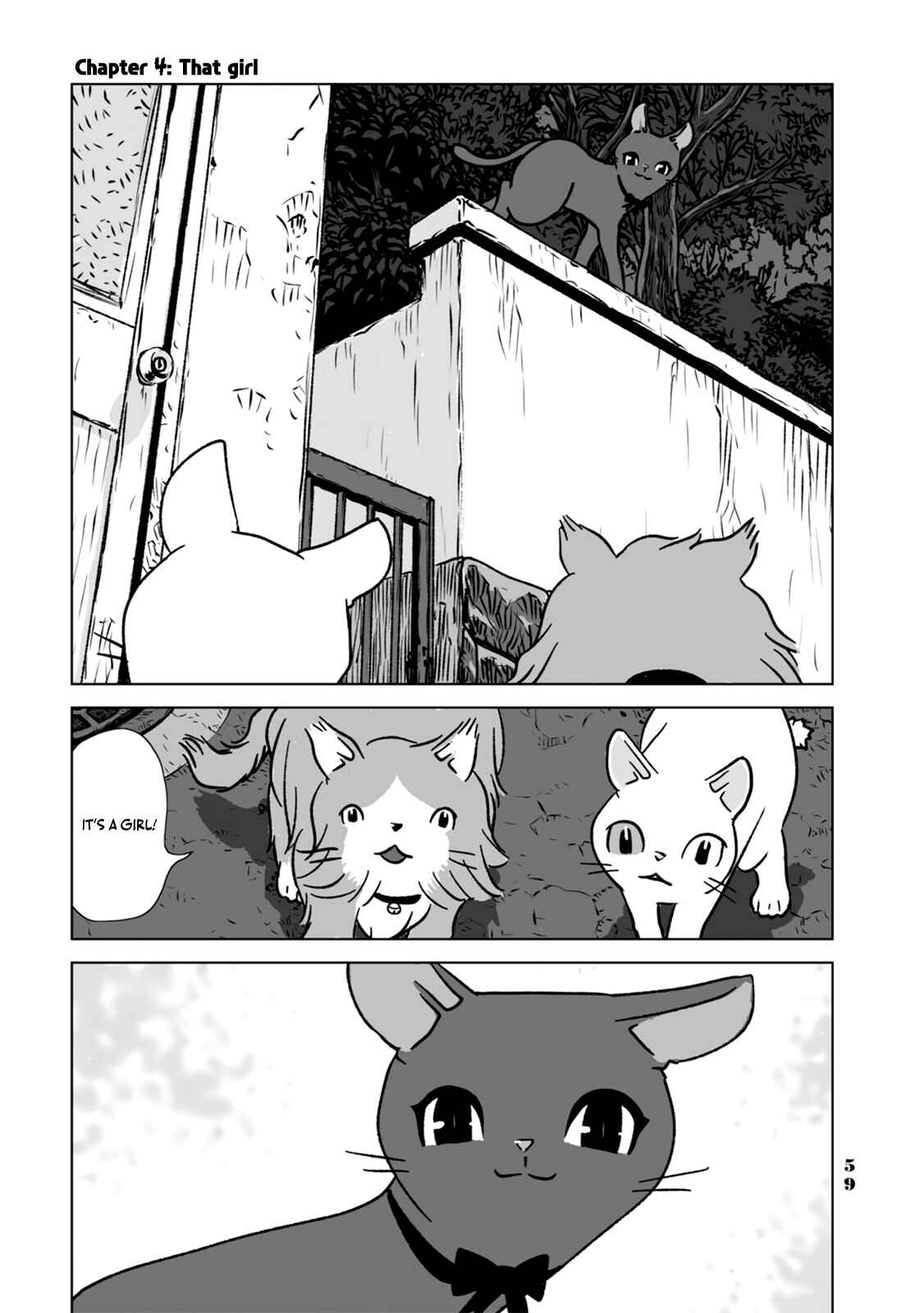 Page 1 Chapter 4 No cats were harmed in this comic.