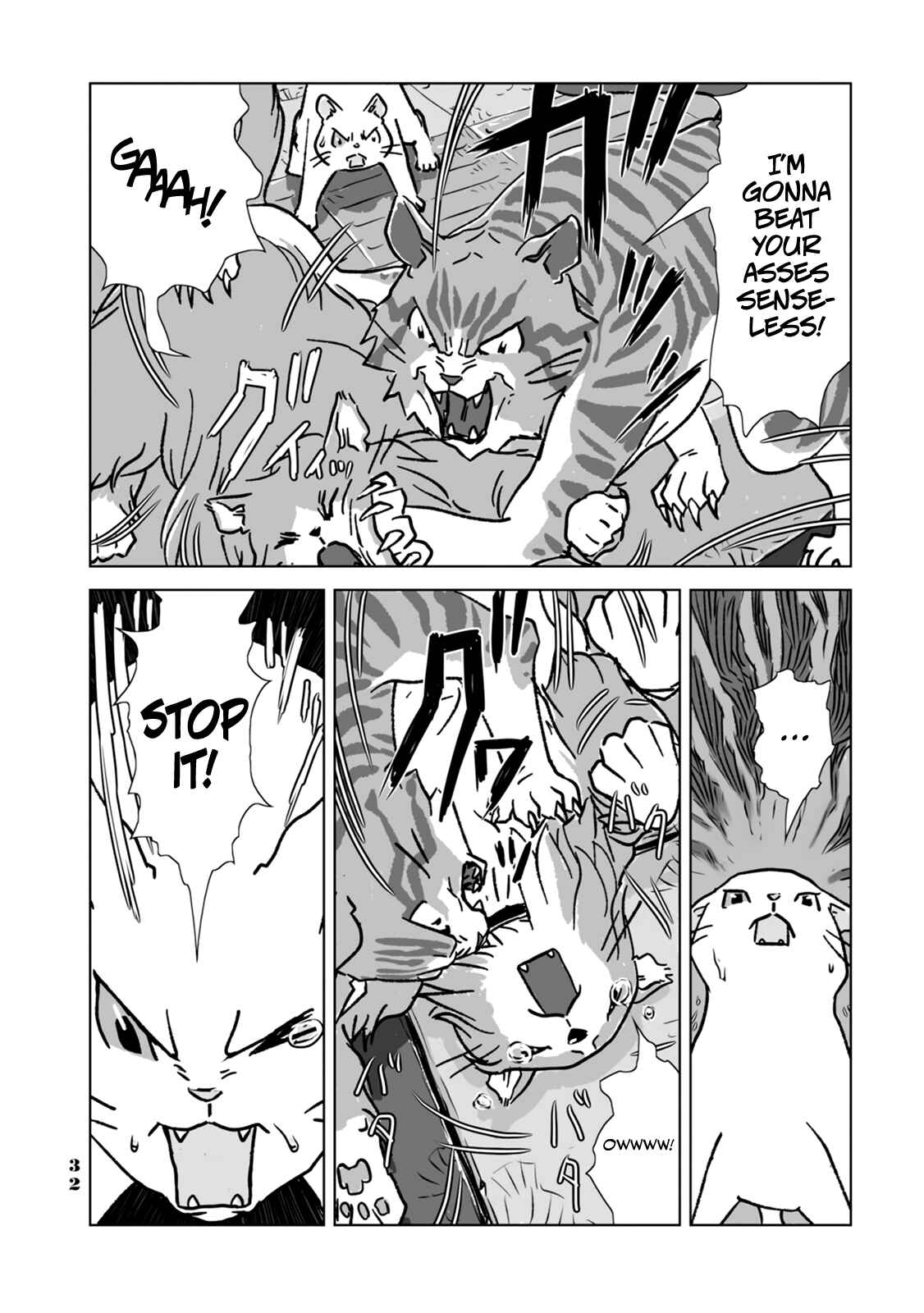 Page 12 Chapter 2 No cats were harmed in this comic.