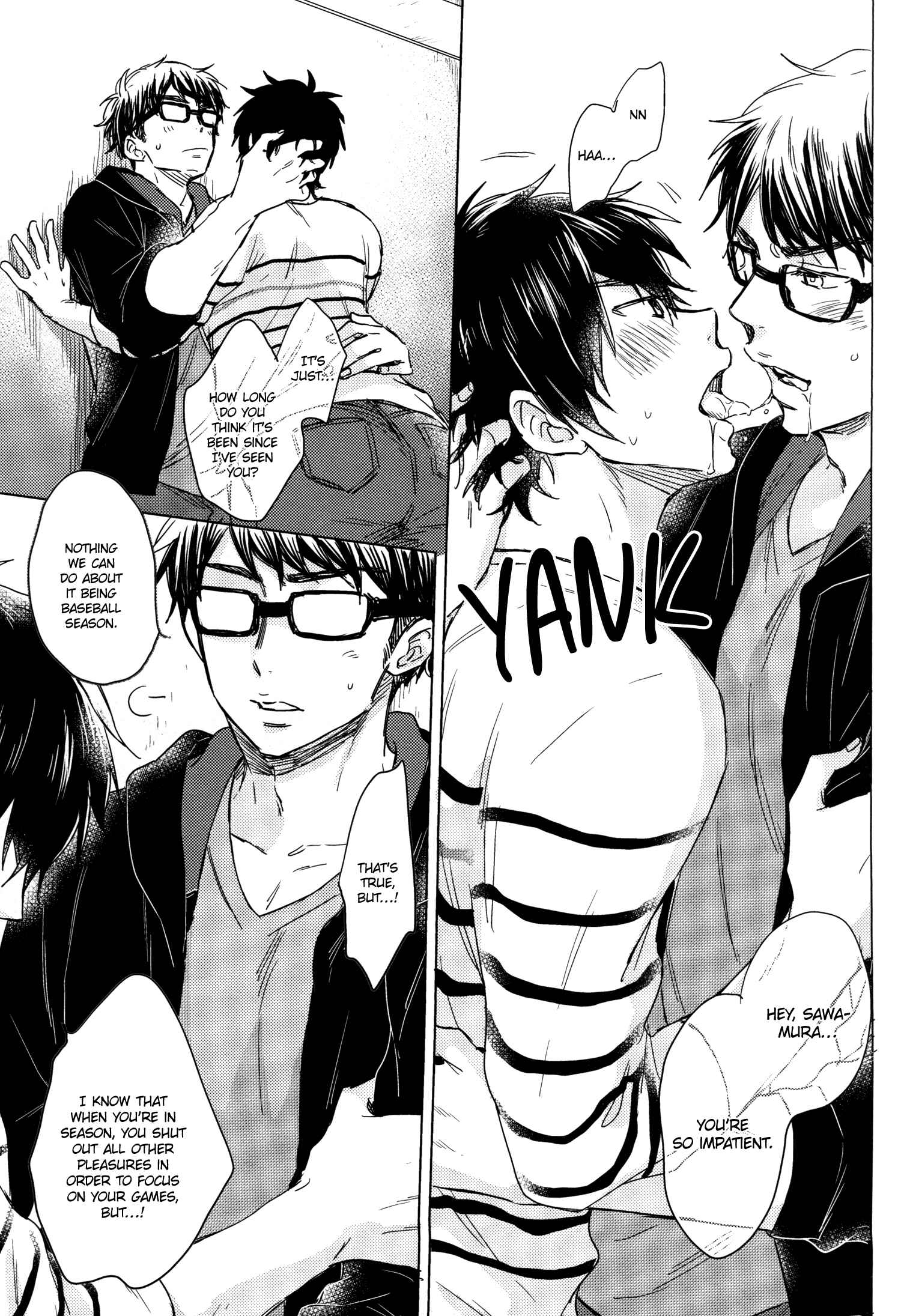 Page 8 Chapter Unknown_abfe Diamond no Ace - Sincerest Apologies For My Stupid Dog (Doujinshi)