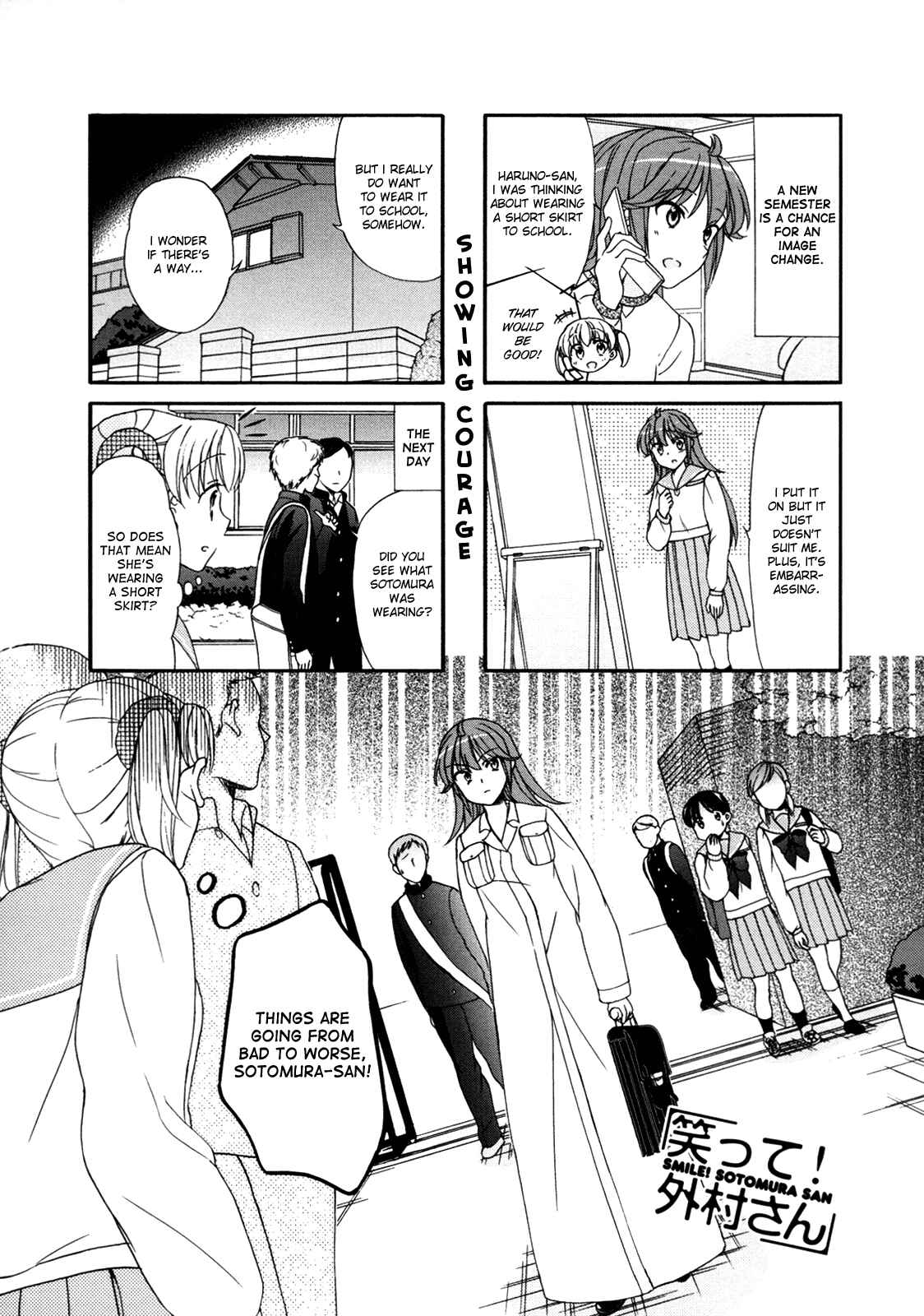 Page 1 Chapter 33 Waratte! Sotomura-san