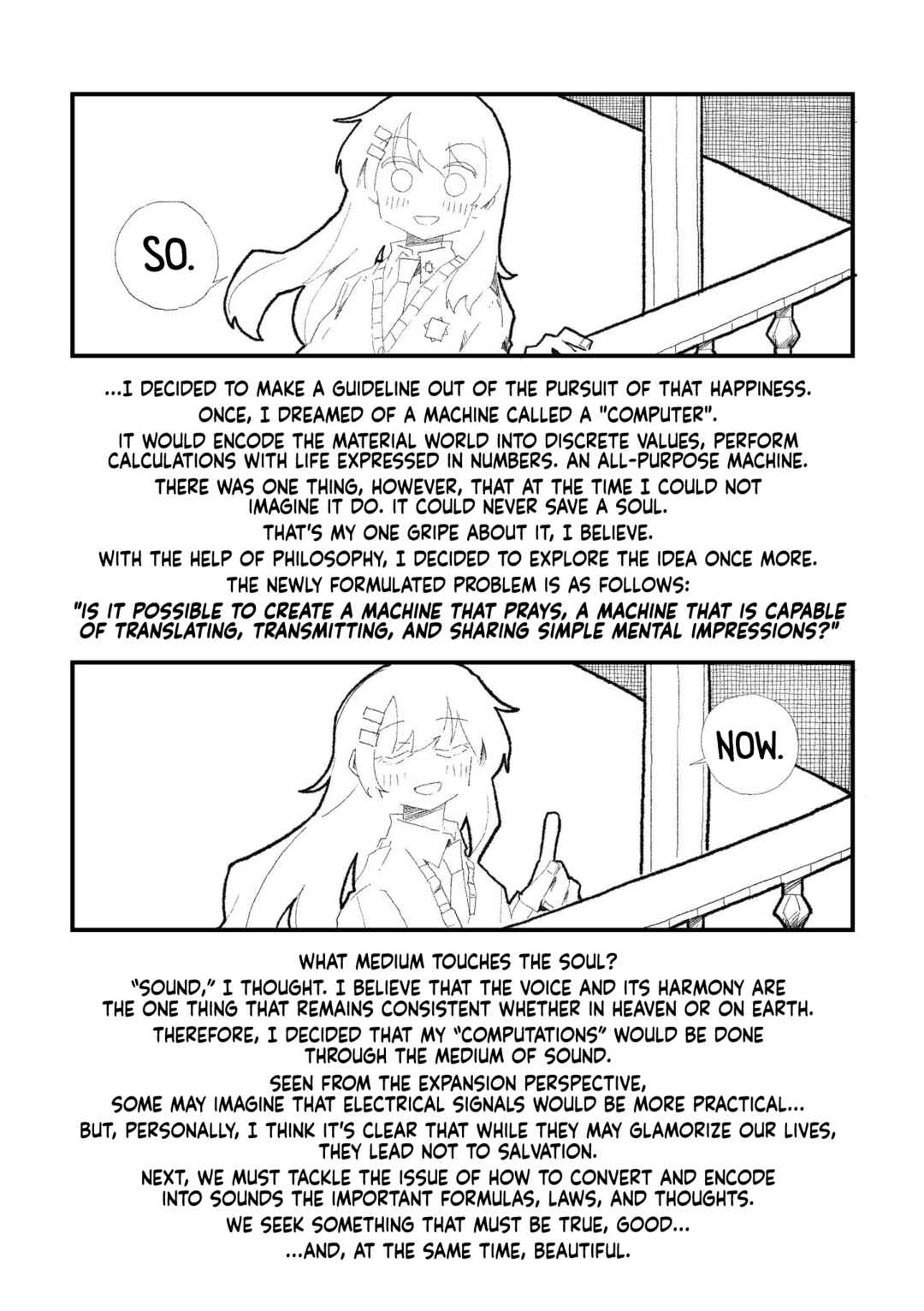 Page 4 Chapter 2 Muta Naru Mono no Inori
