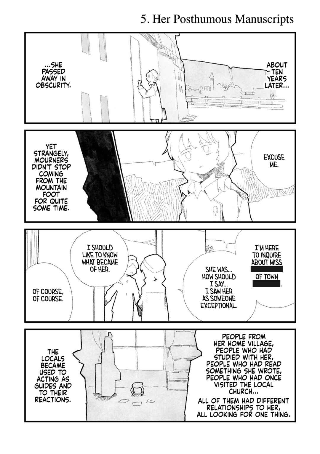 Page 1 Chapter 5 Muta Naru Mono no Inori