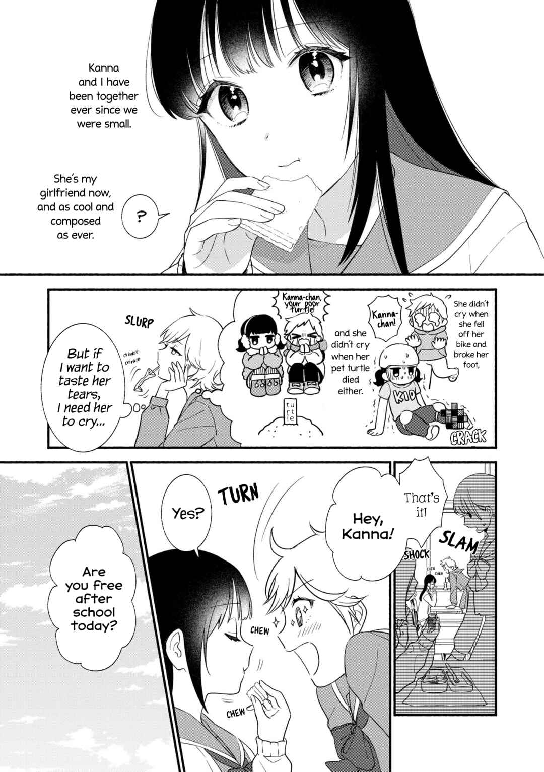 Page 3 Chapter 2 Nakigao Yuri Anthology