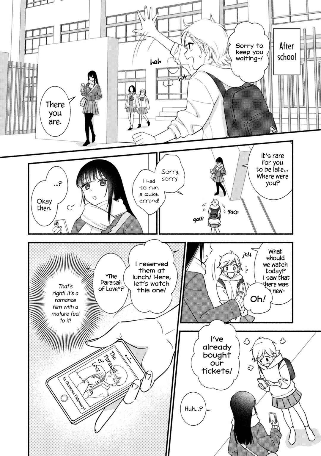 Page 4 Chapter 2 Nakigao Yuri Anthology