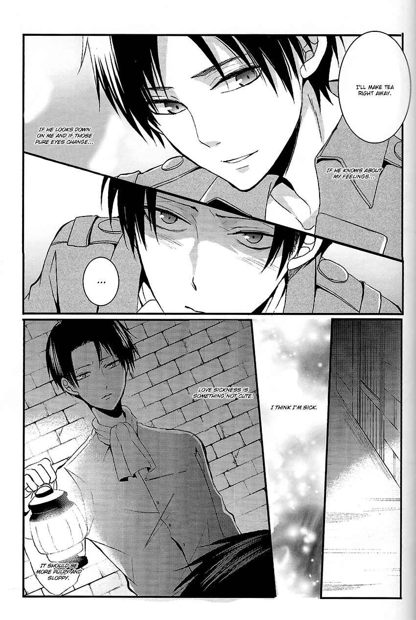 Page 14 Chapter Unknown_a94d Shingeki no Kyojin - Yandere no Heichou ni Shinu hodo Aisarete Yoru mo Nemurenai!! (Doujinshi)