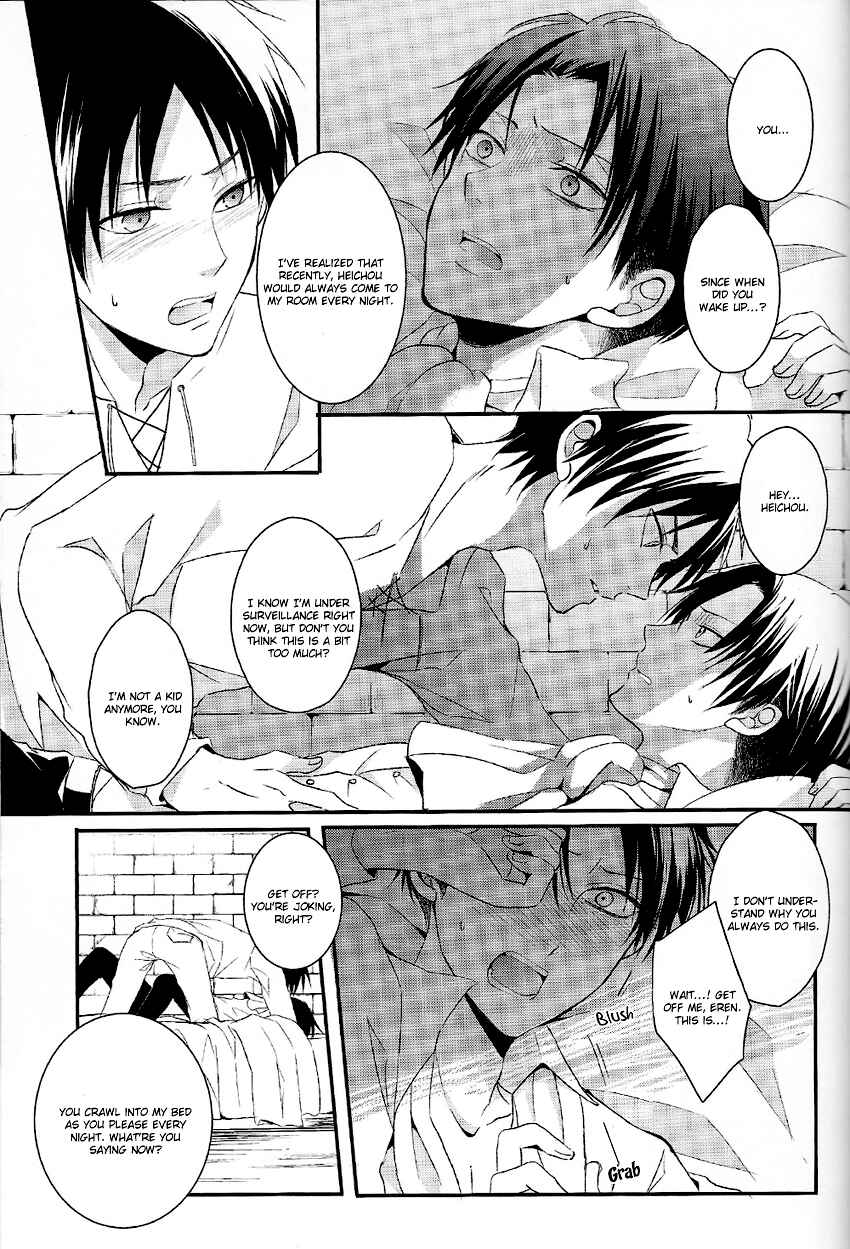 Page 16 Chapter Unknown_a94d Shingeki no Kyojin - Yandere no Heichou ni Shinu hodo Aisarete Yoru mo Nemurenai!! (Doujinshi)