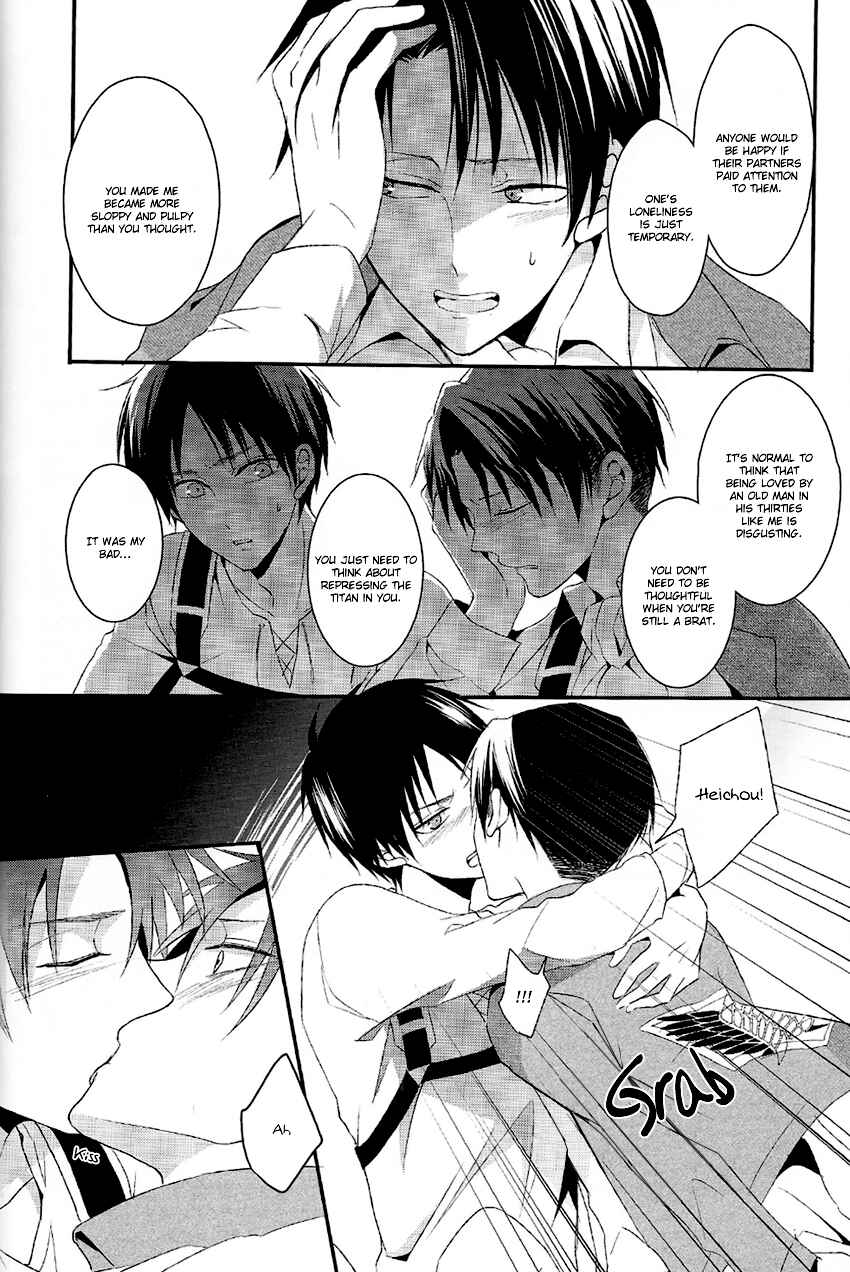 Page 35 Chapter Unknown_a94d Shingeki no Kyojin - Yandere no Heichou ni Shinu hodo Aisarete Yoru mo Nemurenai!! (Doujinshi)