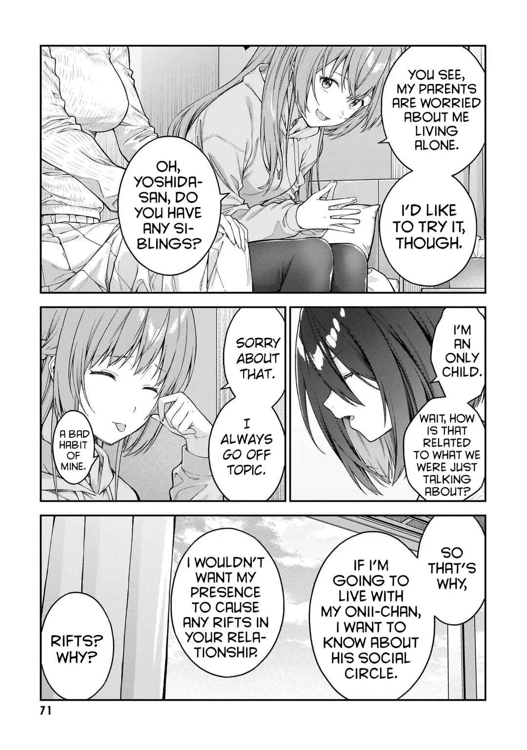Page 14 Chapter 9 Wakaranai Desu Yoshida-san