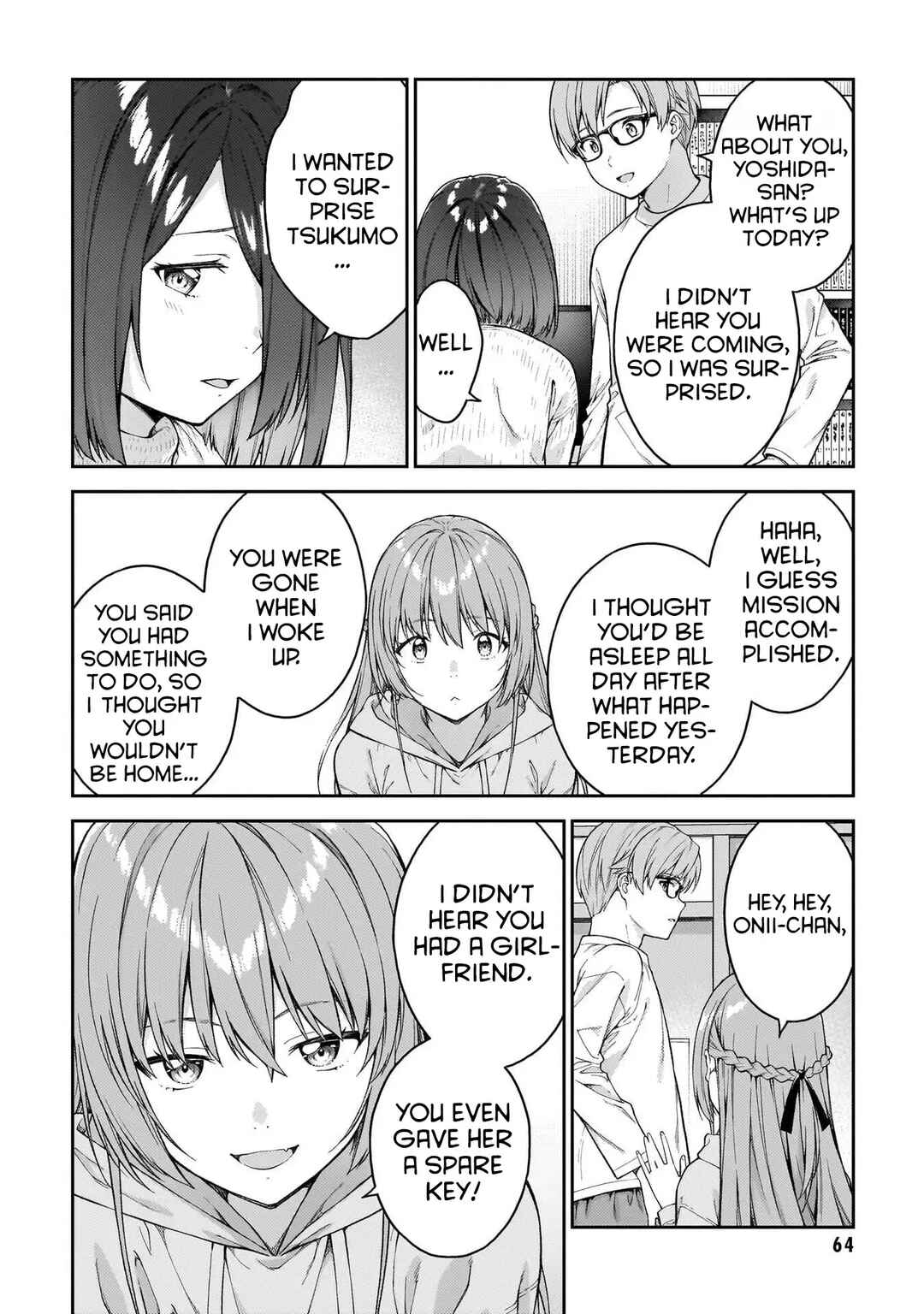 Page 7 Chapter 9 Wakaranai Desu Yoshida-san