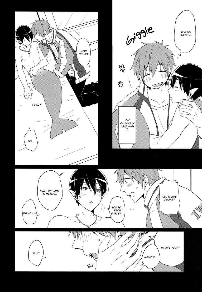 Page 11 Chapter Unknown_84cc Free! - Tadashii Ningyo no Aishikata (Doujinshi)