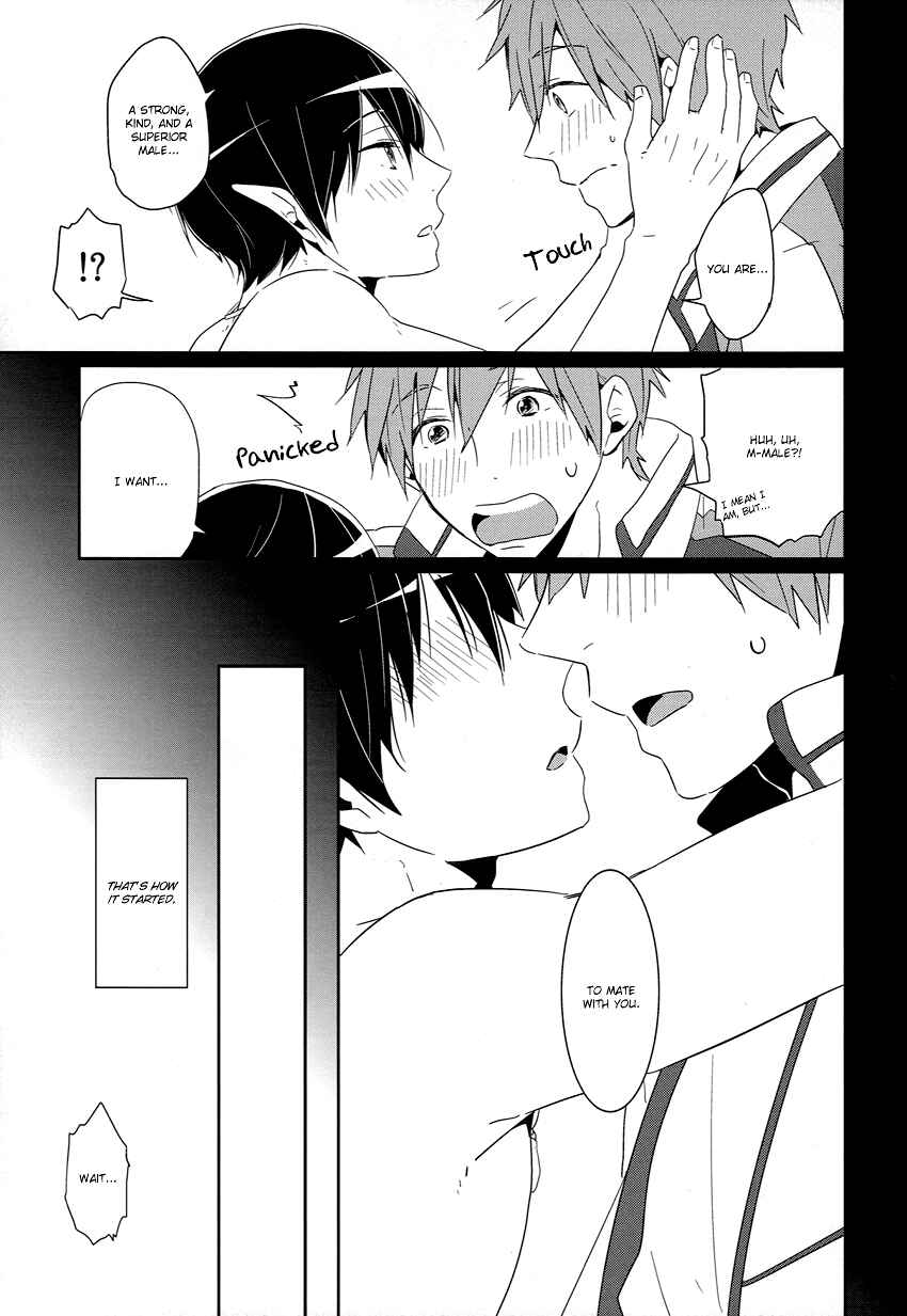 Page 12 Chapter Unknown_84cc Free! - Tadashii Ningyo no Aishikata (Doujinshi)