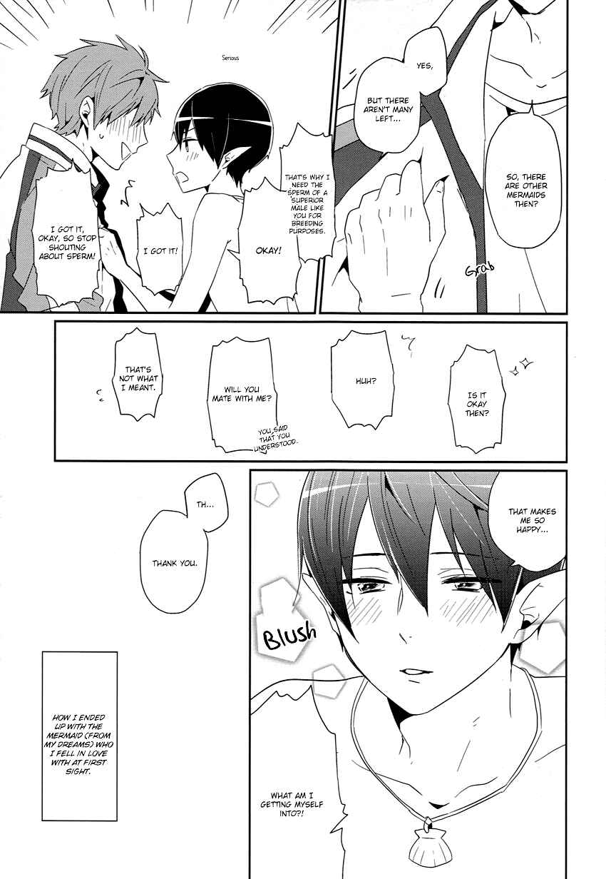 Page 14 Chapter Unknown_84cc Free! - Tadashii Ningyo no Aishikata (Doujinshi)