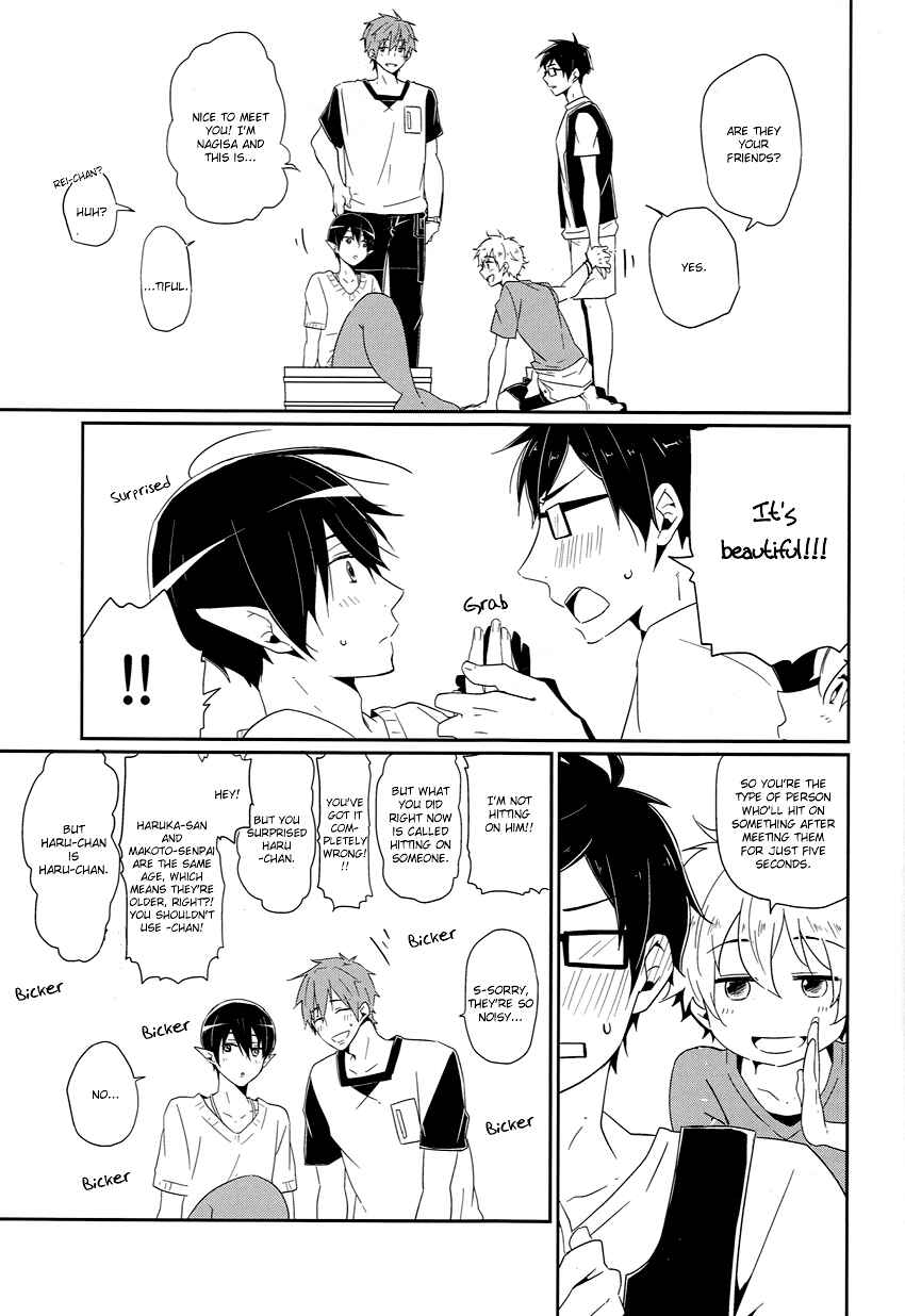 Page 18 Chapter Unknown_84cc Free! - Tadashii Ningyo no Aishikata (Doujinshi)
