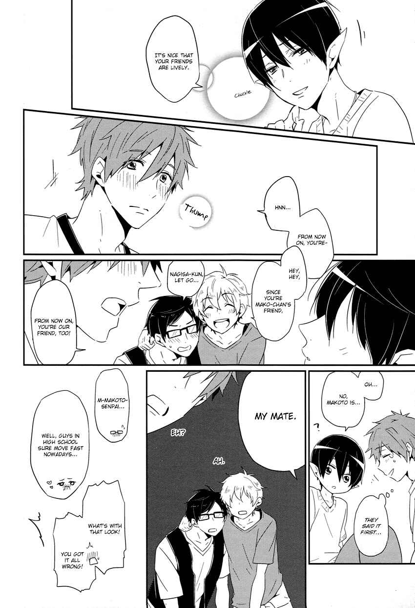 Page 19 Chapter Unknown_84cc Free! - Tadashii Ningyo no Aishikata (Doujinshi)
