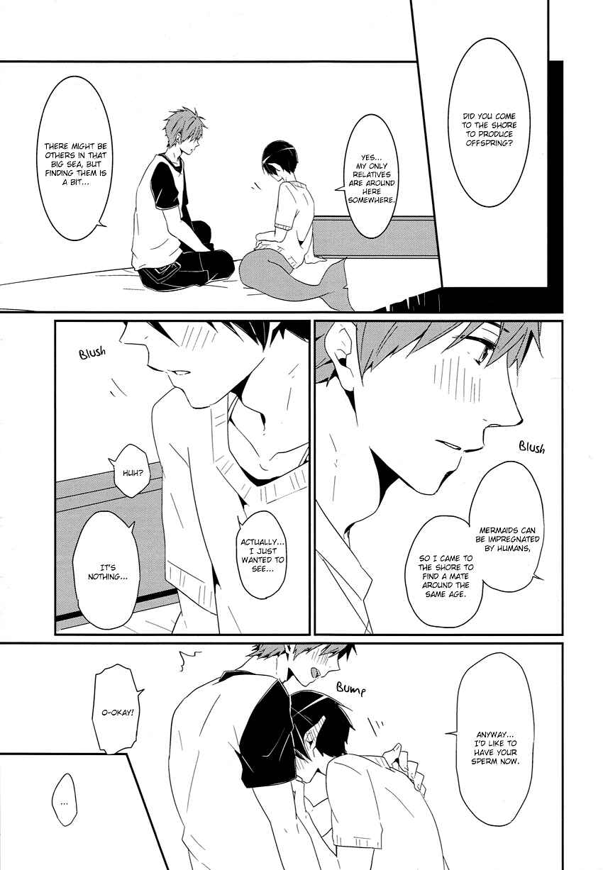 Page 22 Chapter Unknown_84cc Free! - Tadashii Ningyo no Aishikata (Doujinshi)