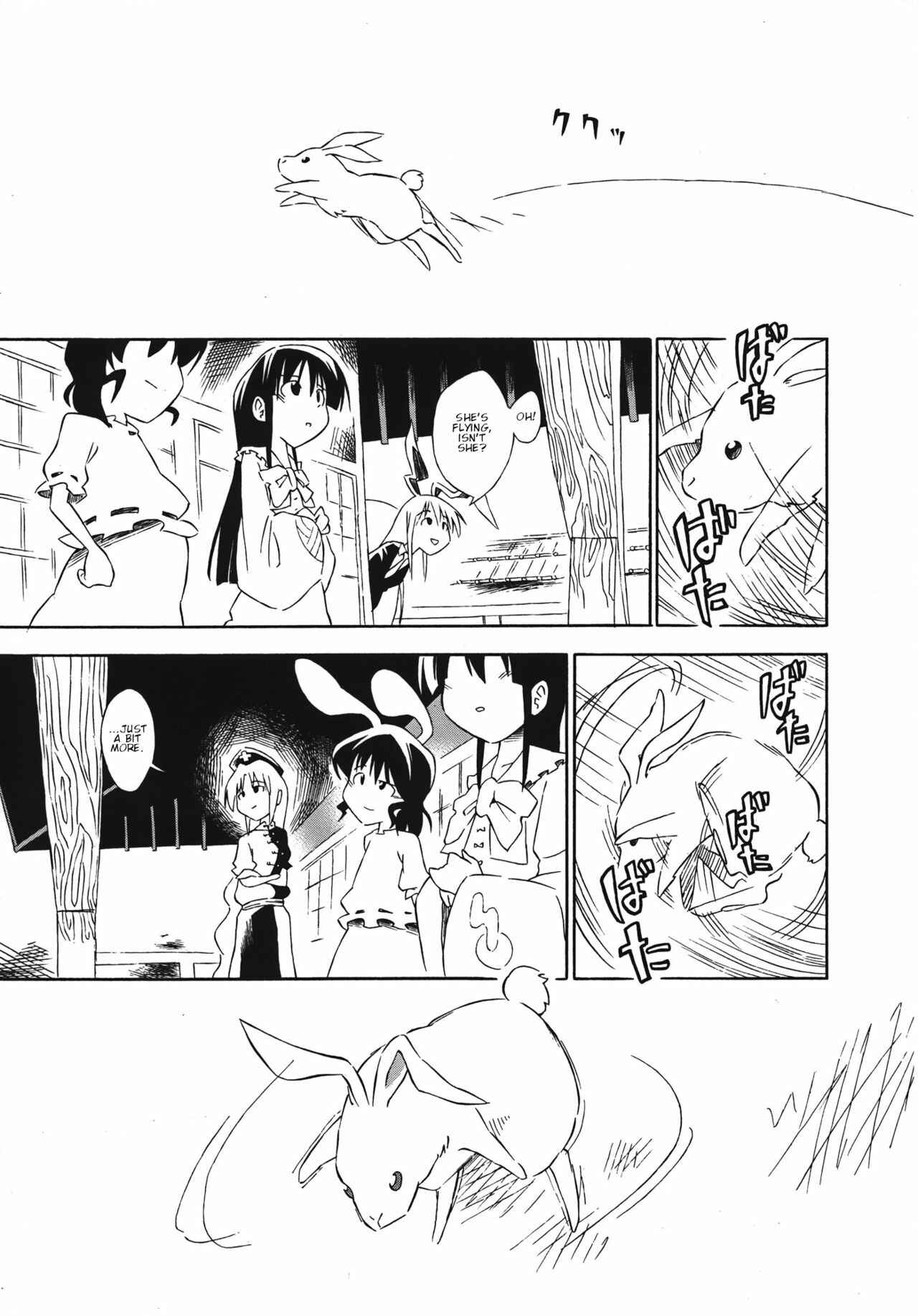 Page 18 Chapter Unknown_7dbe Touhou - Eientei no Shiro Usagi (Doujinshi)