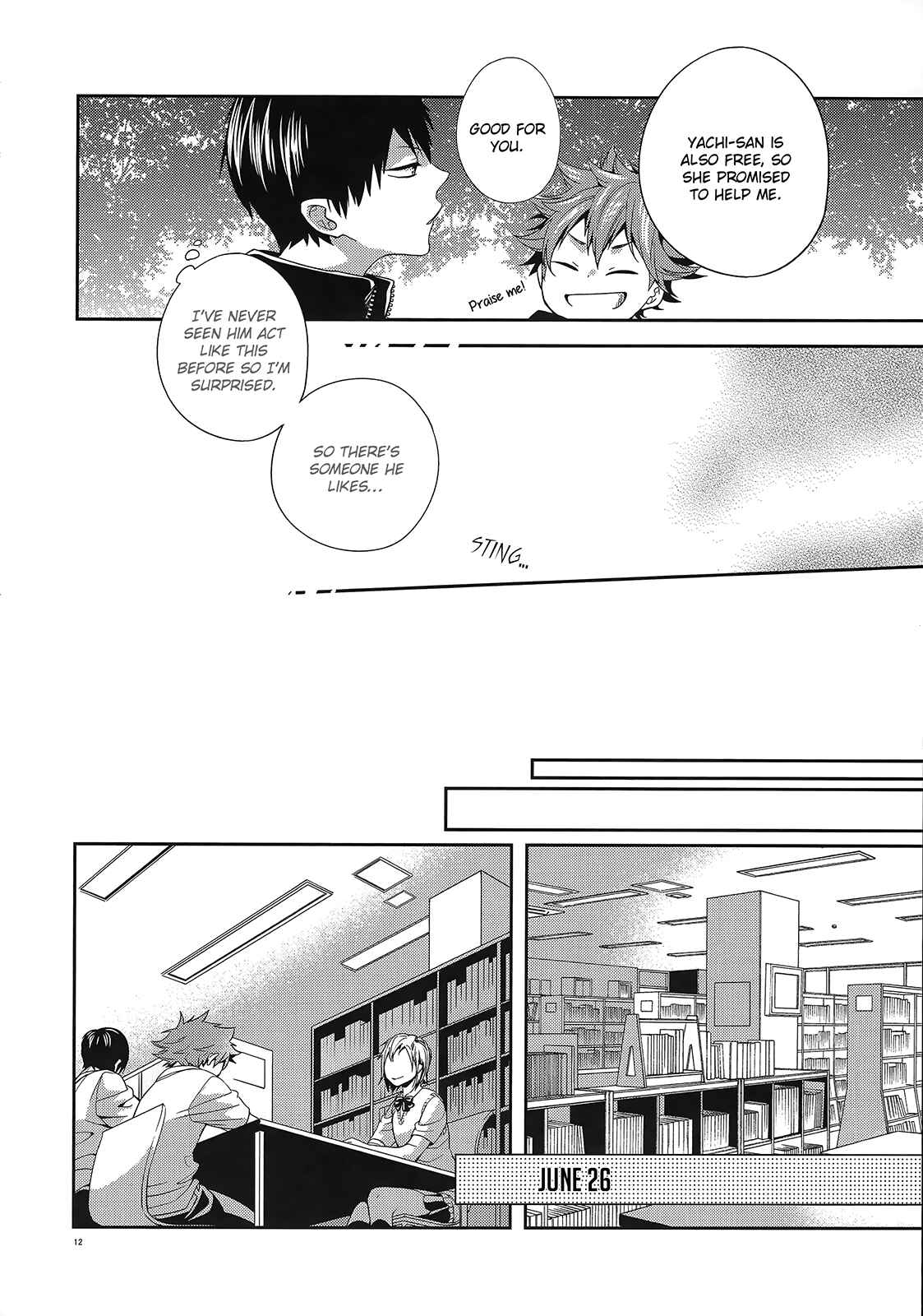 Page 12 Chapter Unknown_5b86 Haikyu!! - Primary Target (Doujinshi)