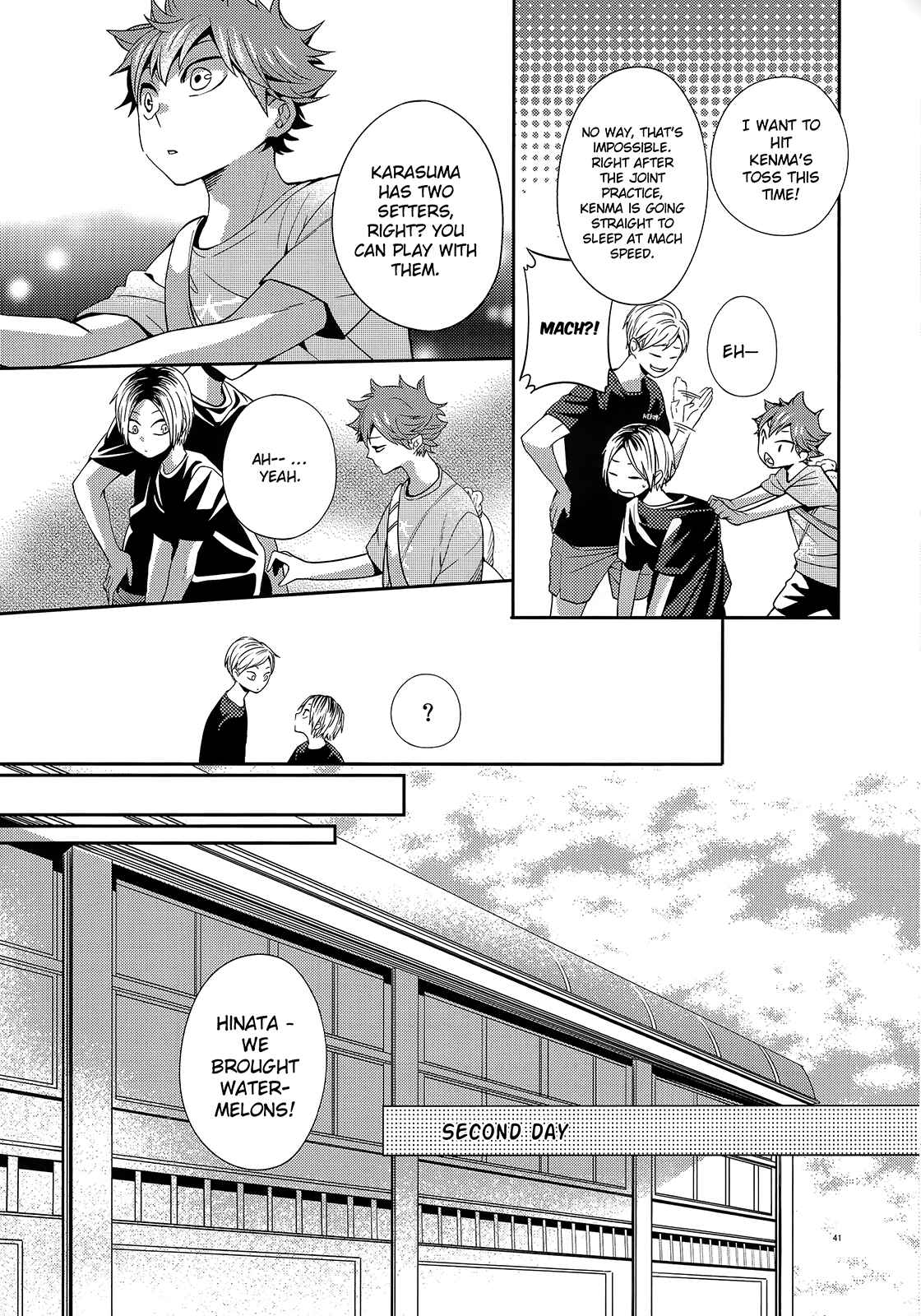 Page 41 Chapter Unknown_5b86 Haikyu!! - Primary Target (Doujinshi)