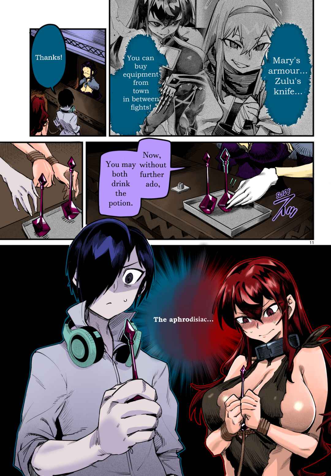 Page 12 Chapter 3 Reincarnation Coliseum: The Weakest Skill Conquers the Strongest Women and Creates a Harem (Fan Colored)