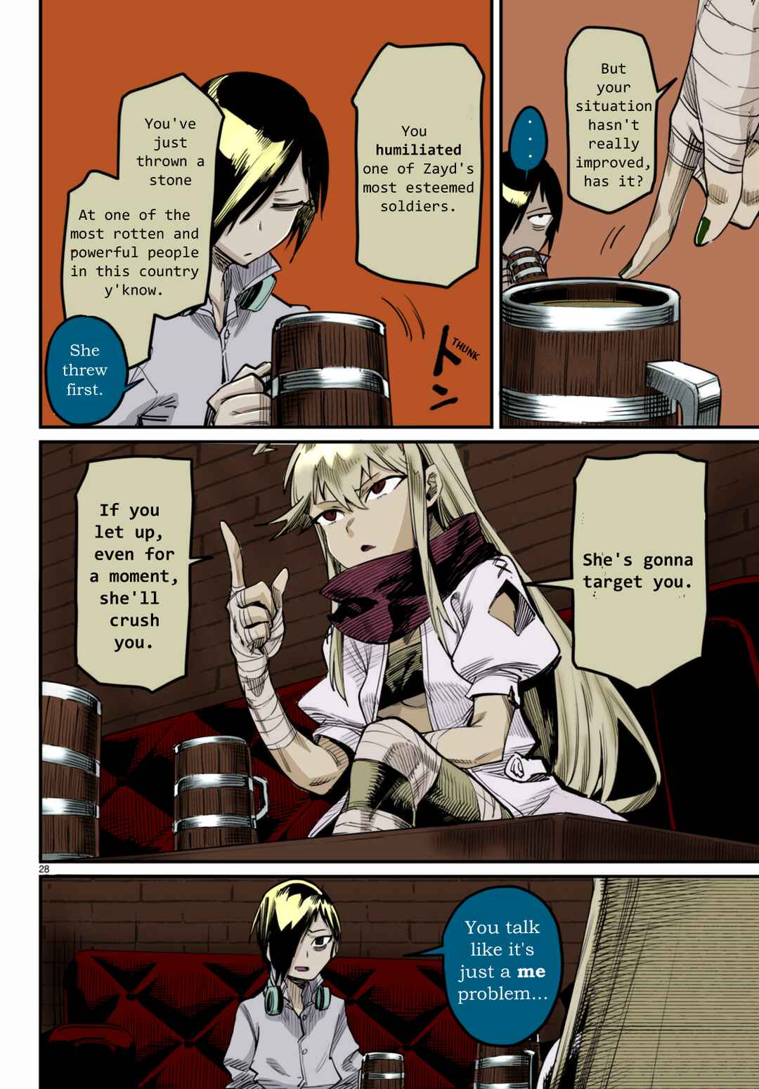 Page 28 Chapter 3 Reincarnation Coliseum: The Weakest Skill Conquers the Strongest Women and Creates a Harem (Fan Colored)