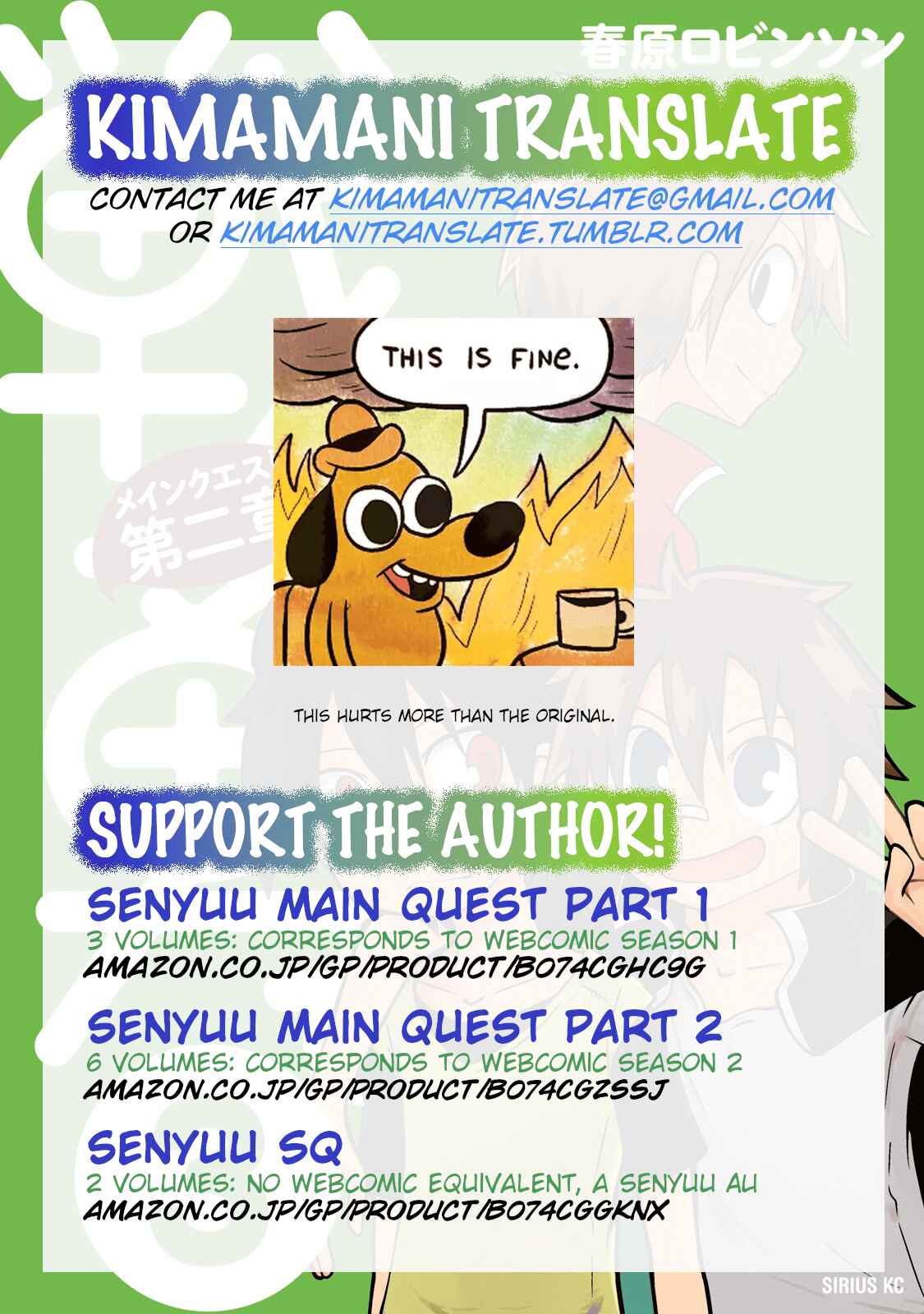 Page 14 Chapter 30 Senyuu. - Main Quest Part 2