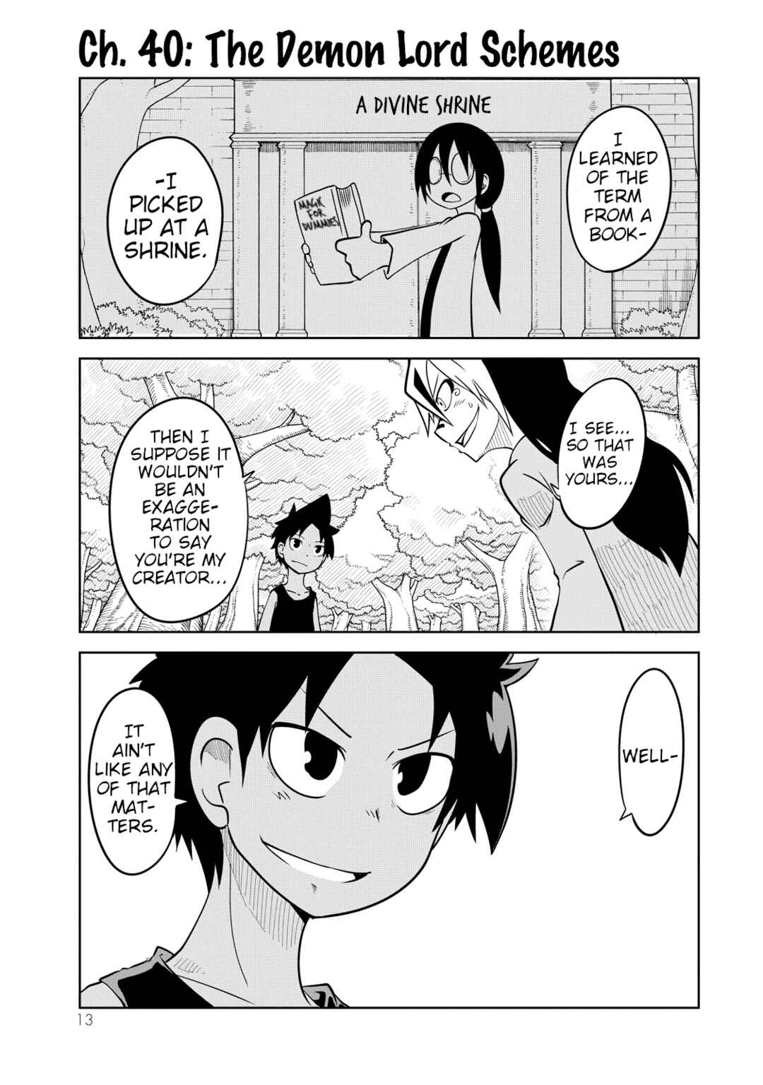 Page 1 Chapter 40 Senyuu. - Main Quest Part 2