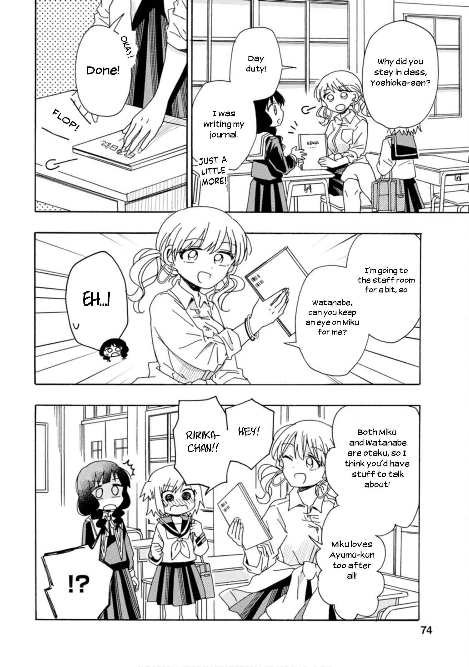 Page 12 Chapter 4 Yuriota ni Yuri wa Gohatto Desu!?